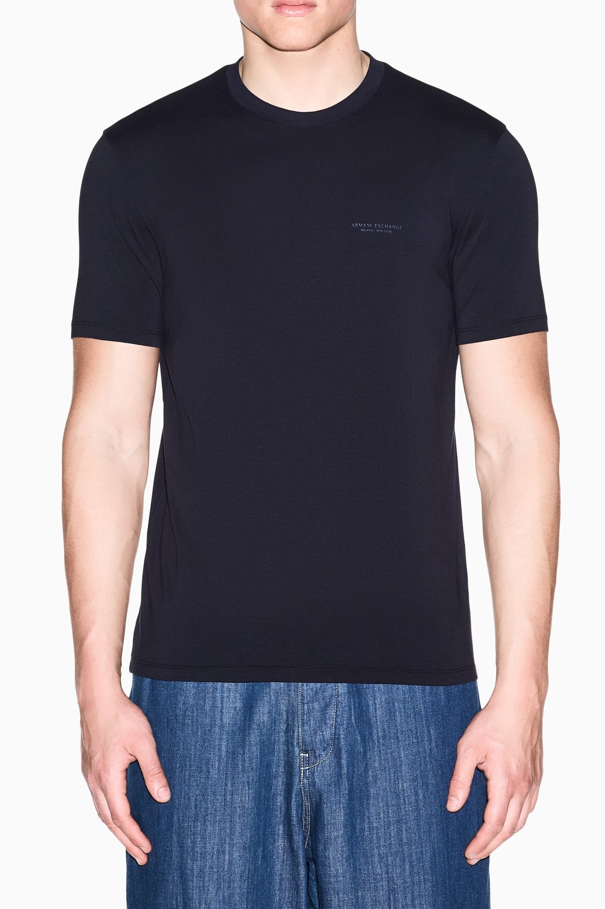 ARMANI EXCHANGE XM AF T SHIRT en color AZUL  (1)