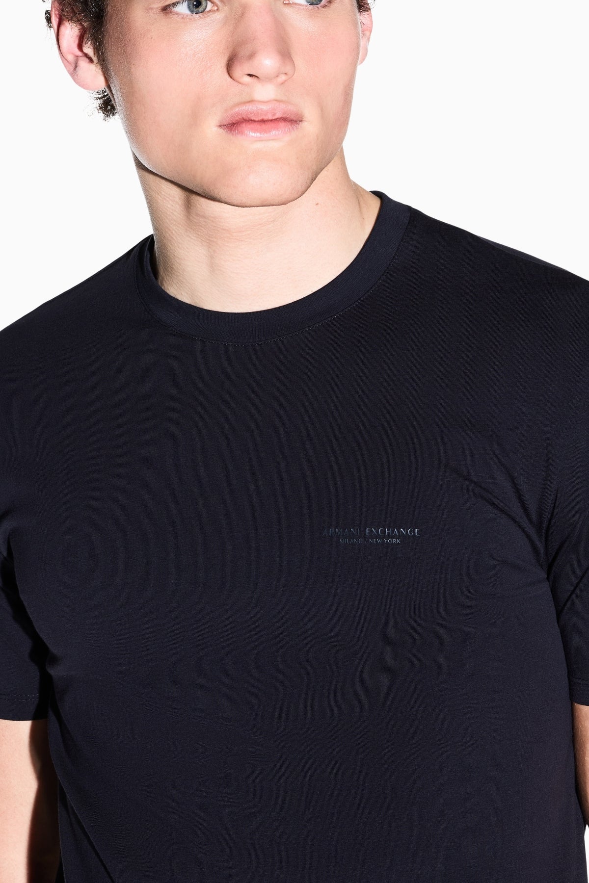 ARMANI EXCHANGE XM AF T SHIRT en color AZUL  (5)