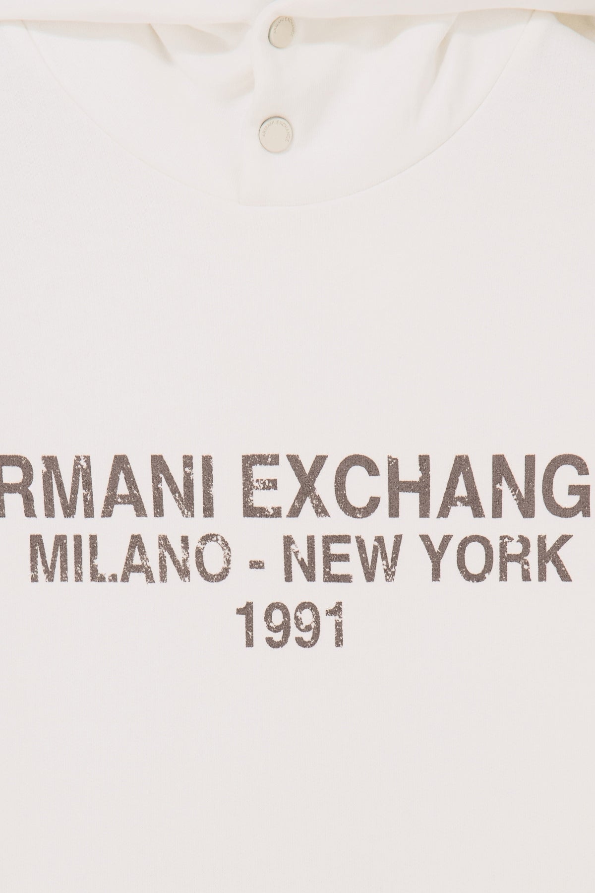 ARMANI EXCHANGE XM AF SWEATSHIRT en color BLANCO  (3)