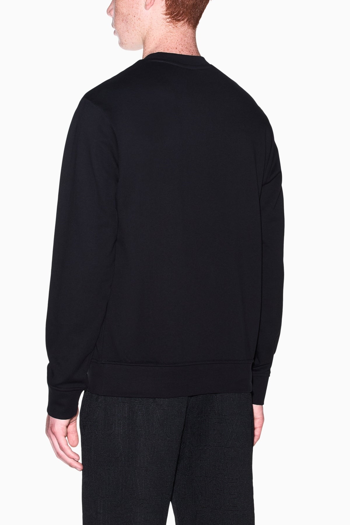 ARMANI EXCHANGE XM AF SWEATSHIRT en color NEGRO  (2)