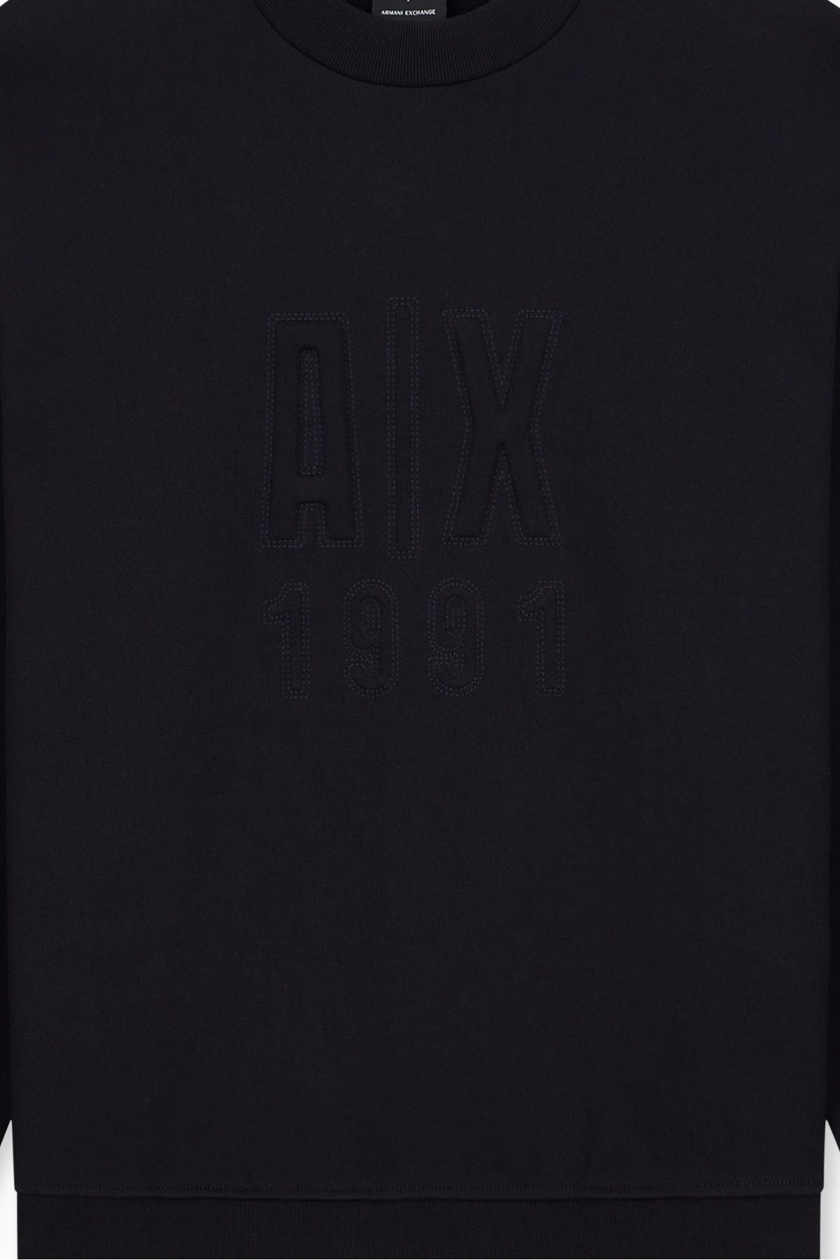ARMANI EXCHANGE XM AF SWEATSHIRT en color NEGRO  (3)