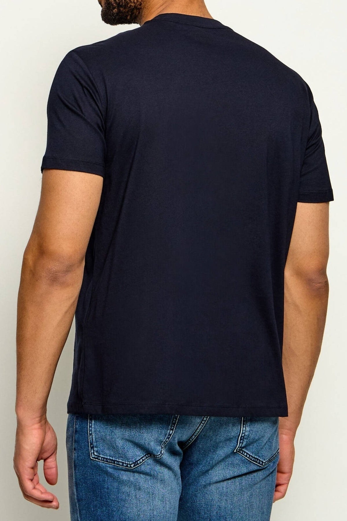 ARMANI EXCHANGE XM AF T SHIRT en color AZUL  (2)