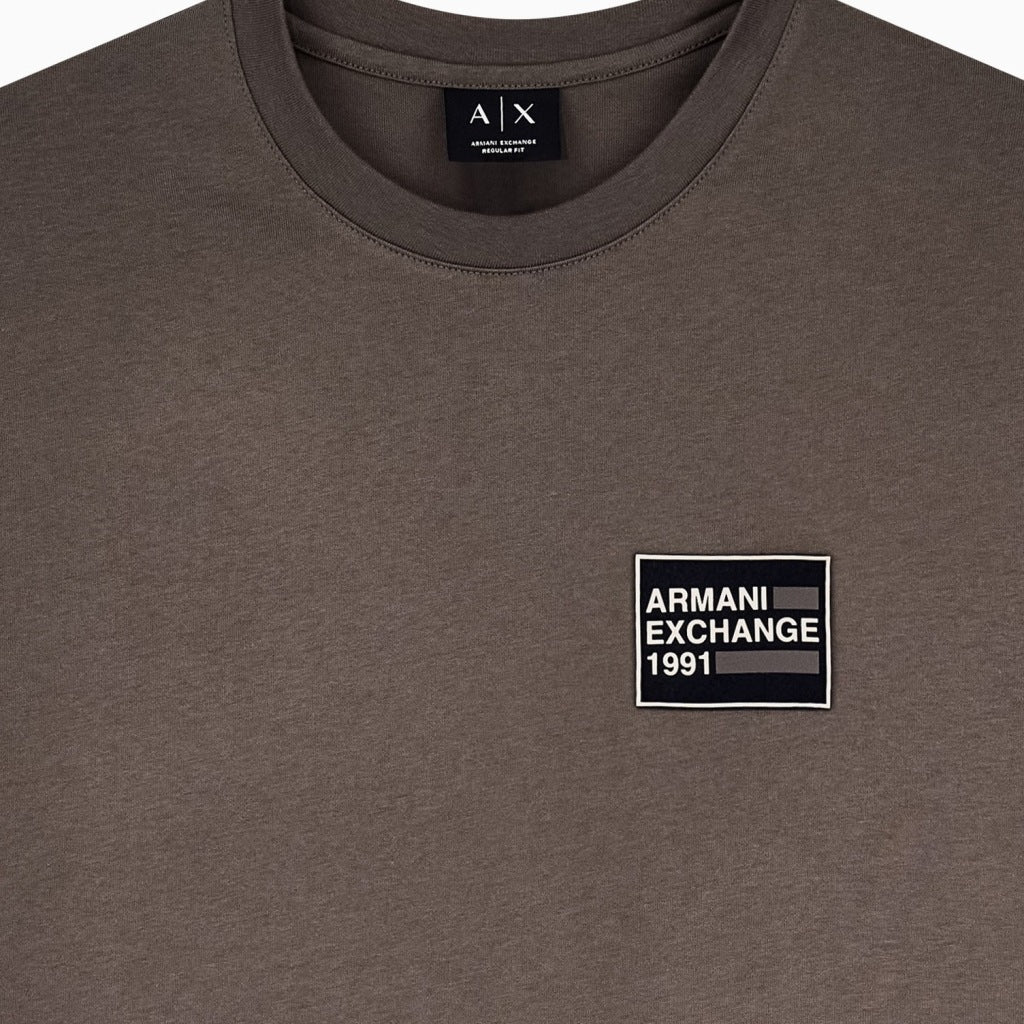 ARMANI EXCHANGE XM AF T SHIRT en color MARRON  (6)