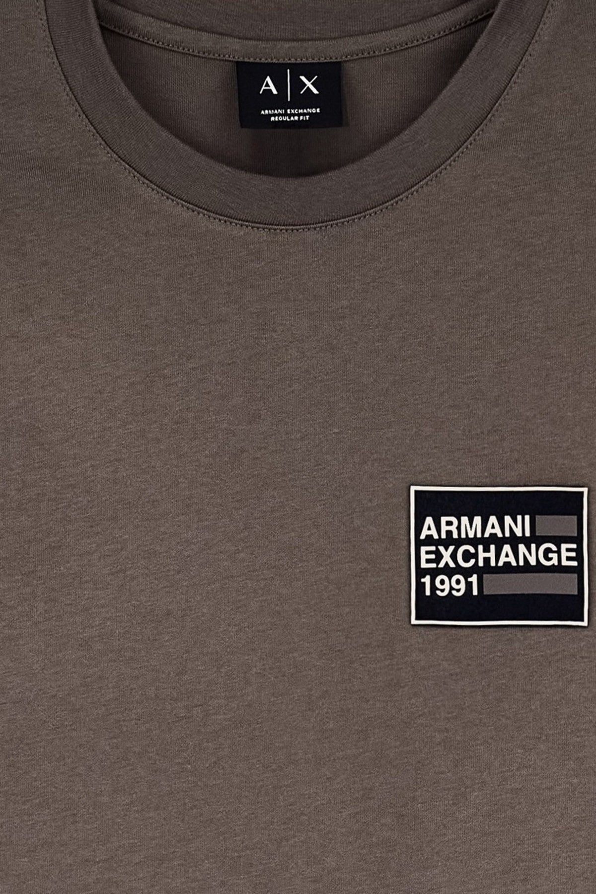 ARMANI EXCHANGE XM AF T SHIRT en color MARRON  (3)
