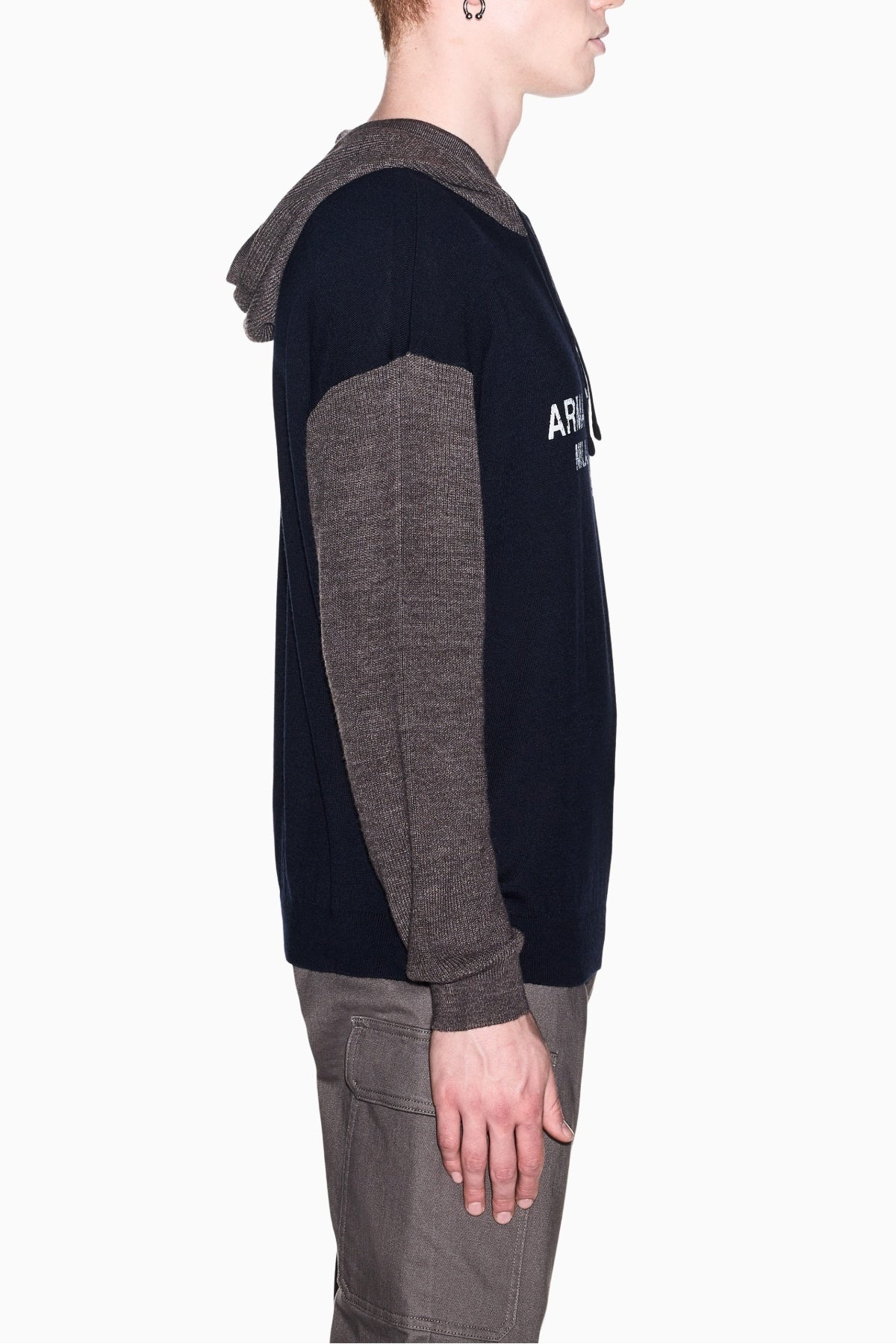 ARMANI EXCHANGE XM AF PULLOVER en color AZUL  (3)