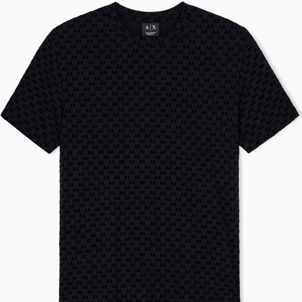 ARMANI EXCHANGE XM AF T SHIRT en color NEGRO  (4)