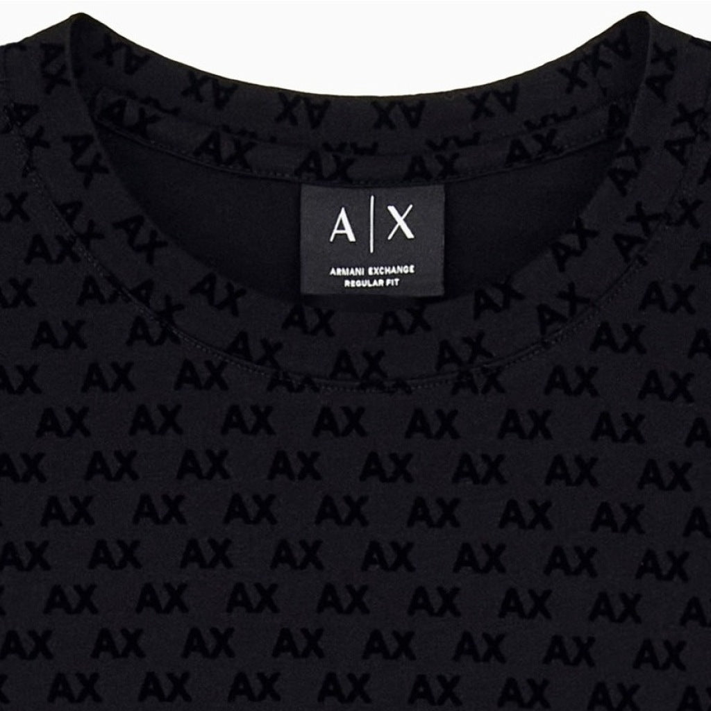 ARMANI EXCHANGE XM AF T SHIRT en color NEGRO  (5)