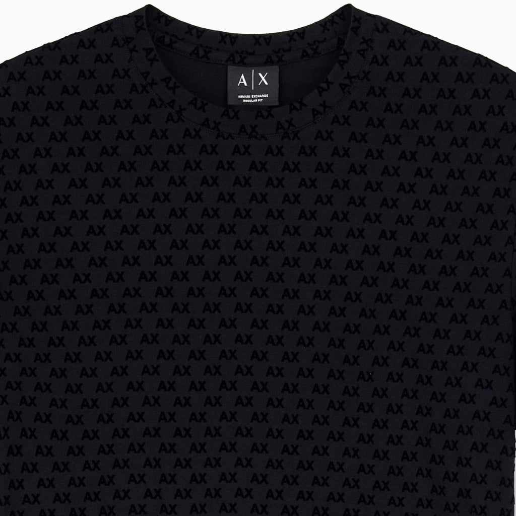 ARMANI EXCHANGE XM AF T SHIRT en color NEGRO  (6)