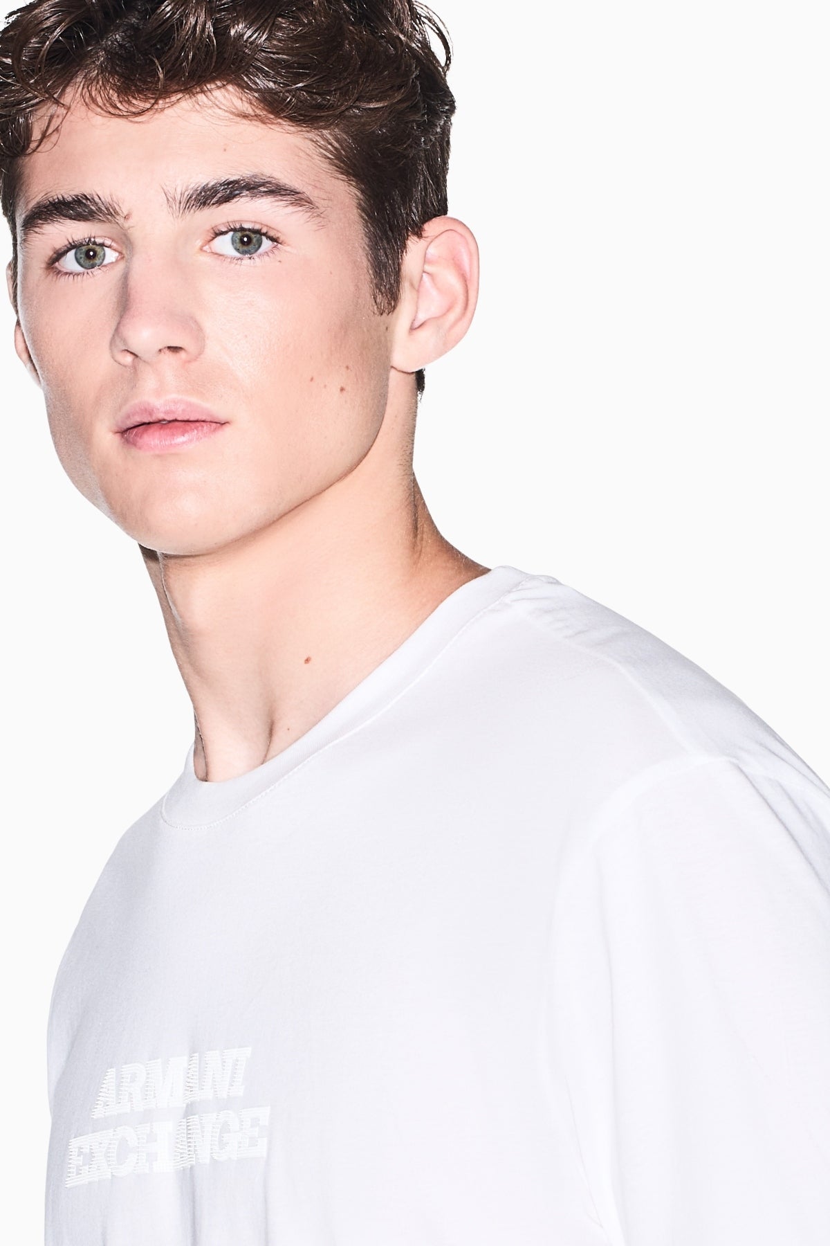 ARMANI EXCHANGE XM AF T SHIRT en color BLANCO  (4)