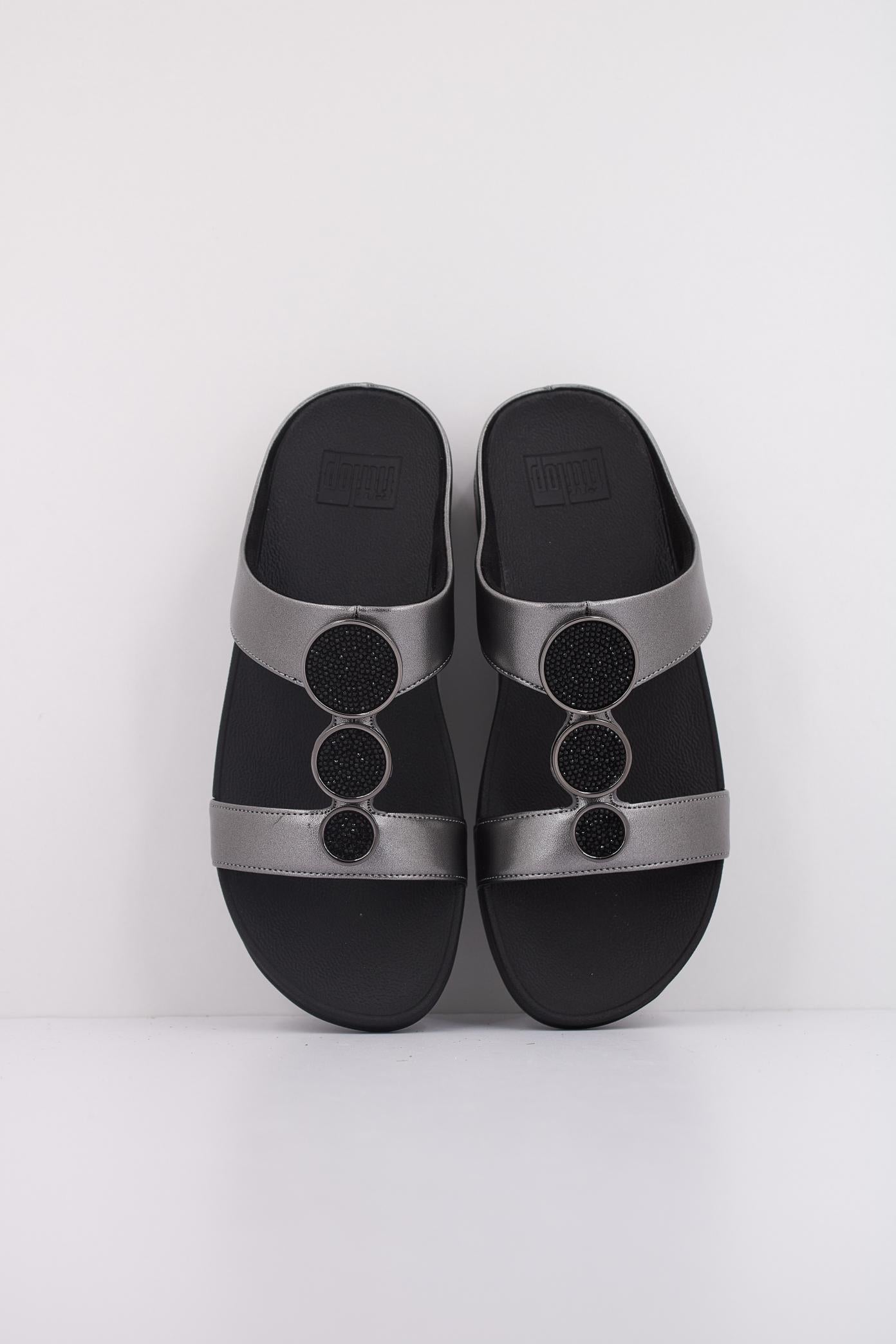 FITFLOP HALO BEAD CIRCLE en color GRIS  (3)