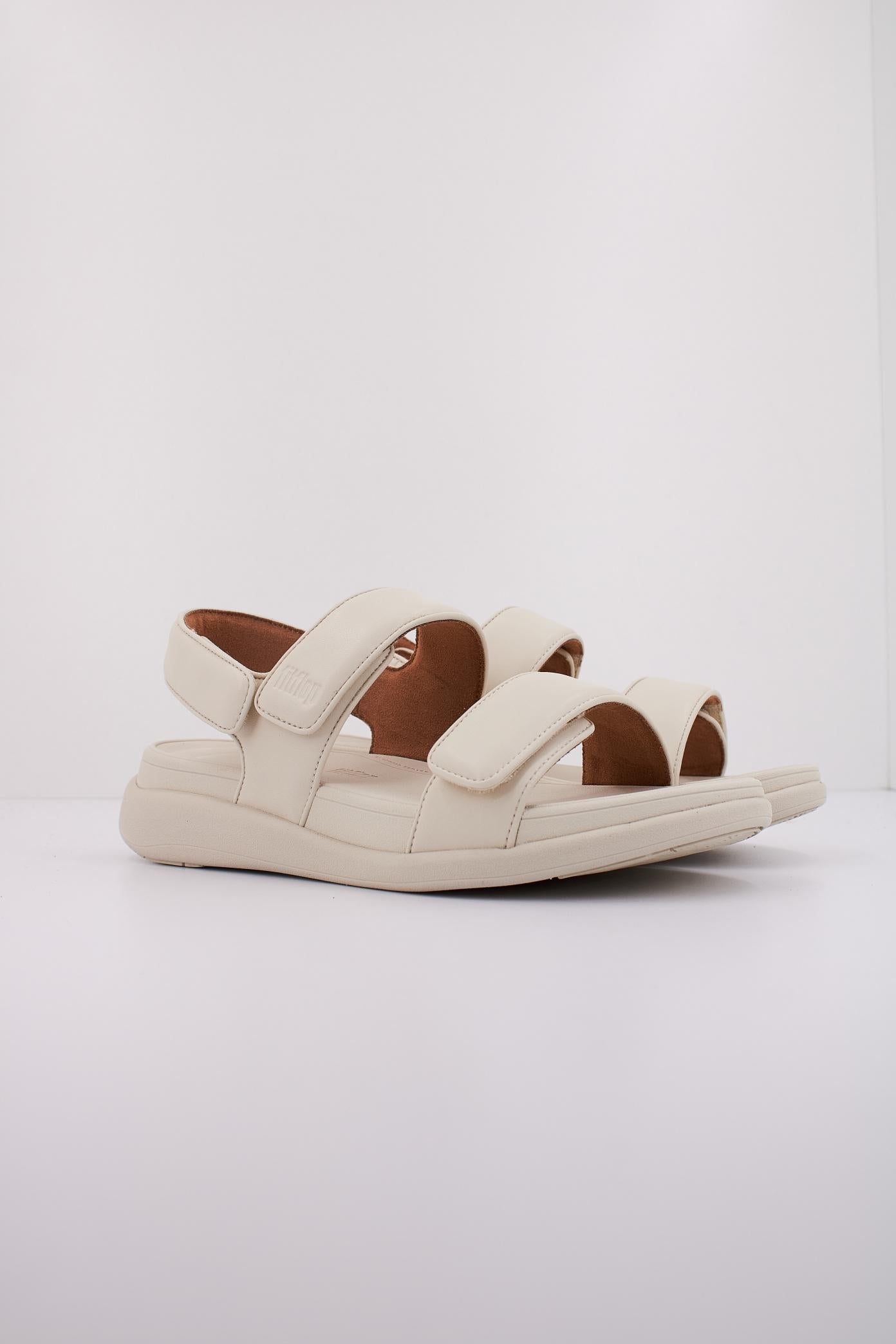FITFLOP MODE GO ADJUSTABLE FLATFORM en color BEIS  (2)