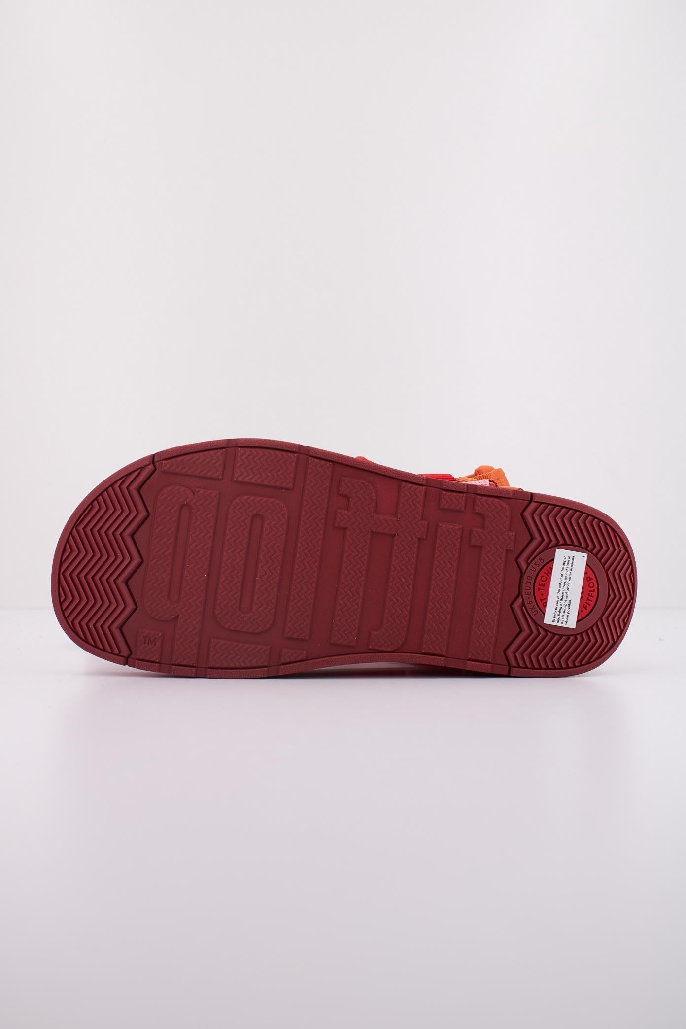 FITFLOP GEN FF ADJ WEBBING LEATHER en color ROJO  (5)