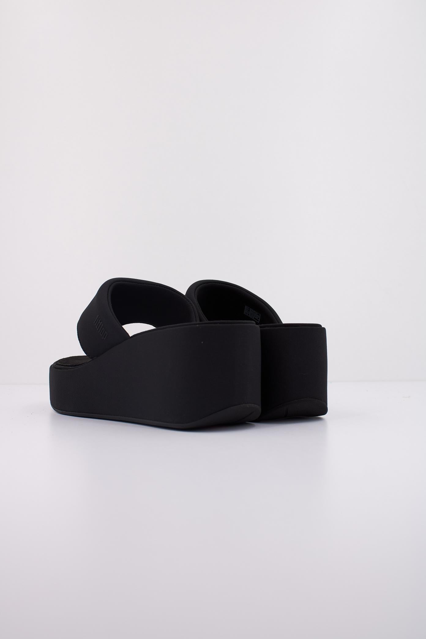 FITFLOP PLATFFORMS WEDGE TOE POST S en color NEGRO  (4)