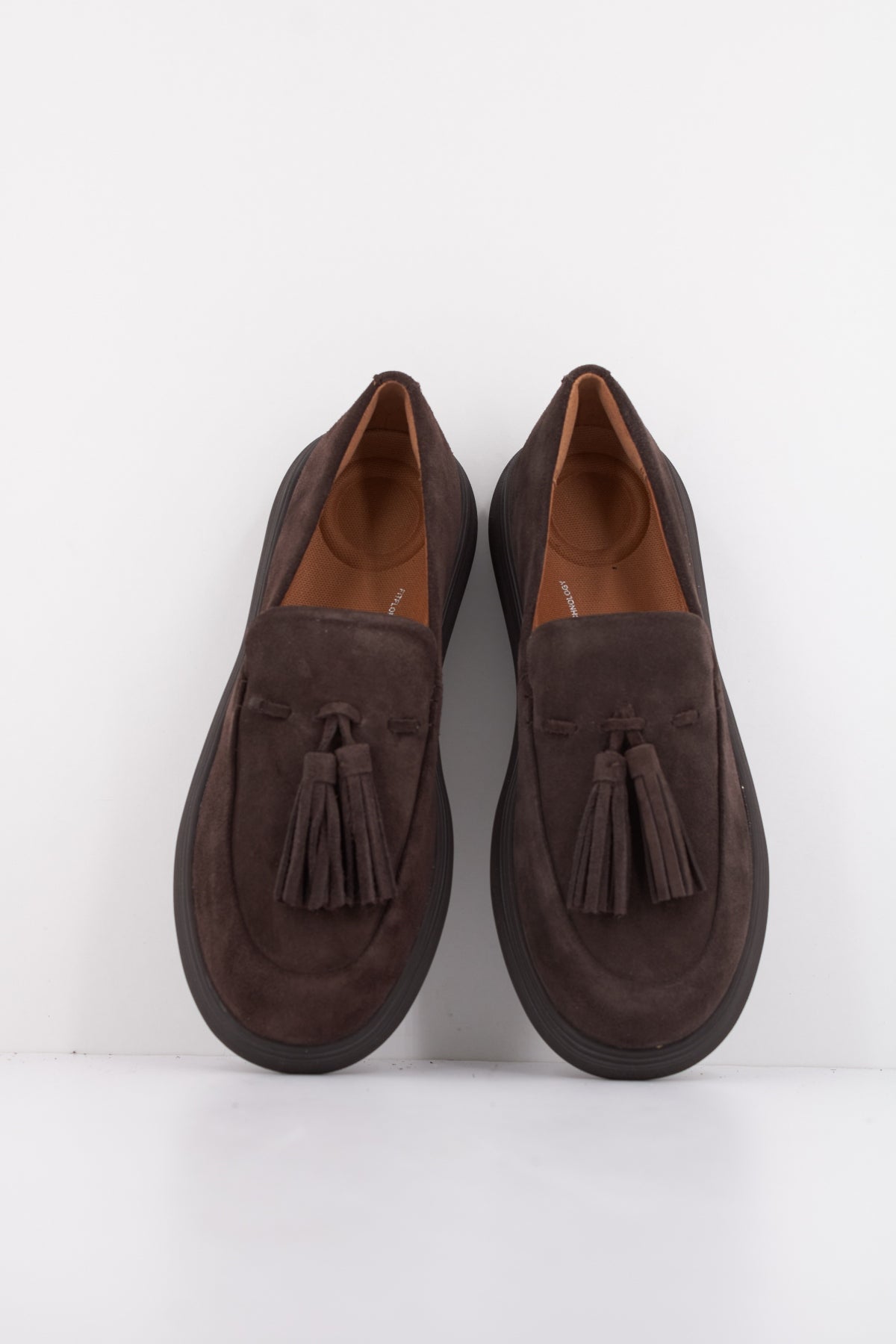 FITFLOP COMFF TASSEL SUEDE LOAFERS en color MARRON  (3)