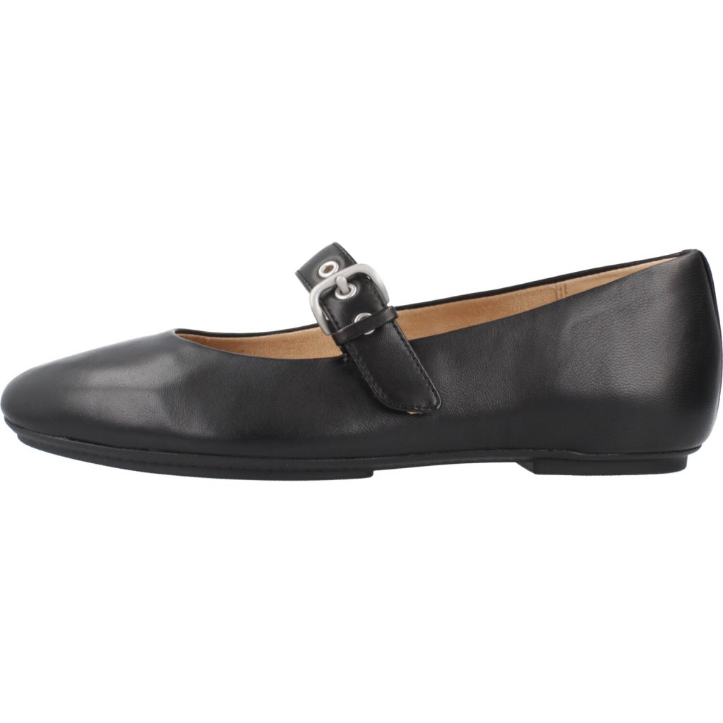 FITFLOP DELICATO LEATHER MARY JANES en color NEGRO  (2)