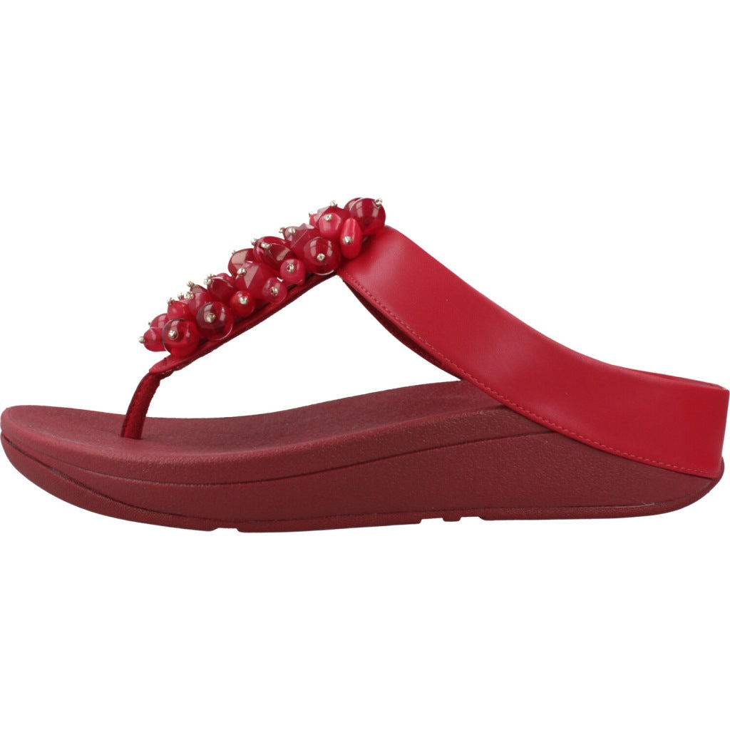 FITFLOP FINO BEAD CLUSTER en color ROJO  (2)