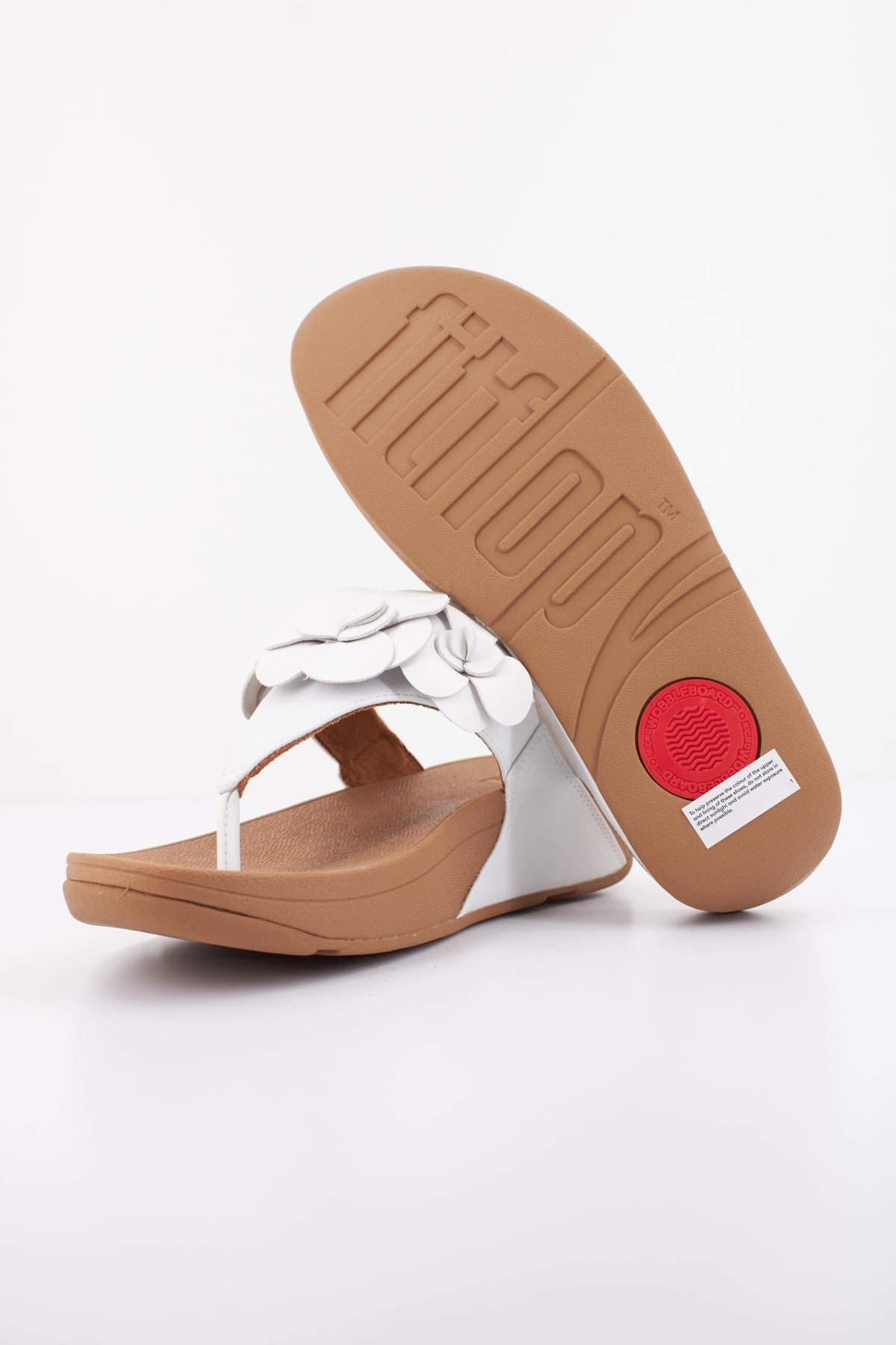 FITFLOP LULU FLOWER en color BLANCO  (5)