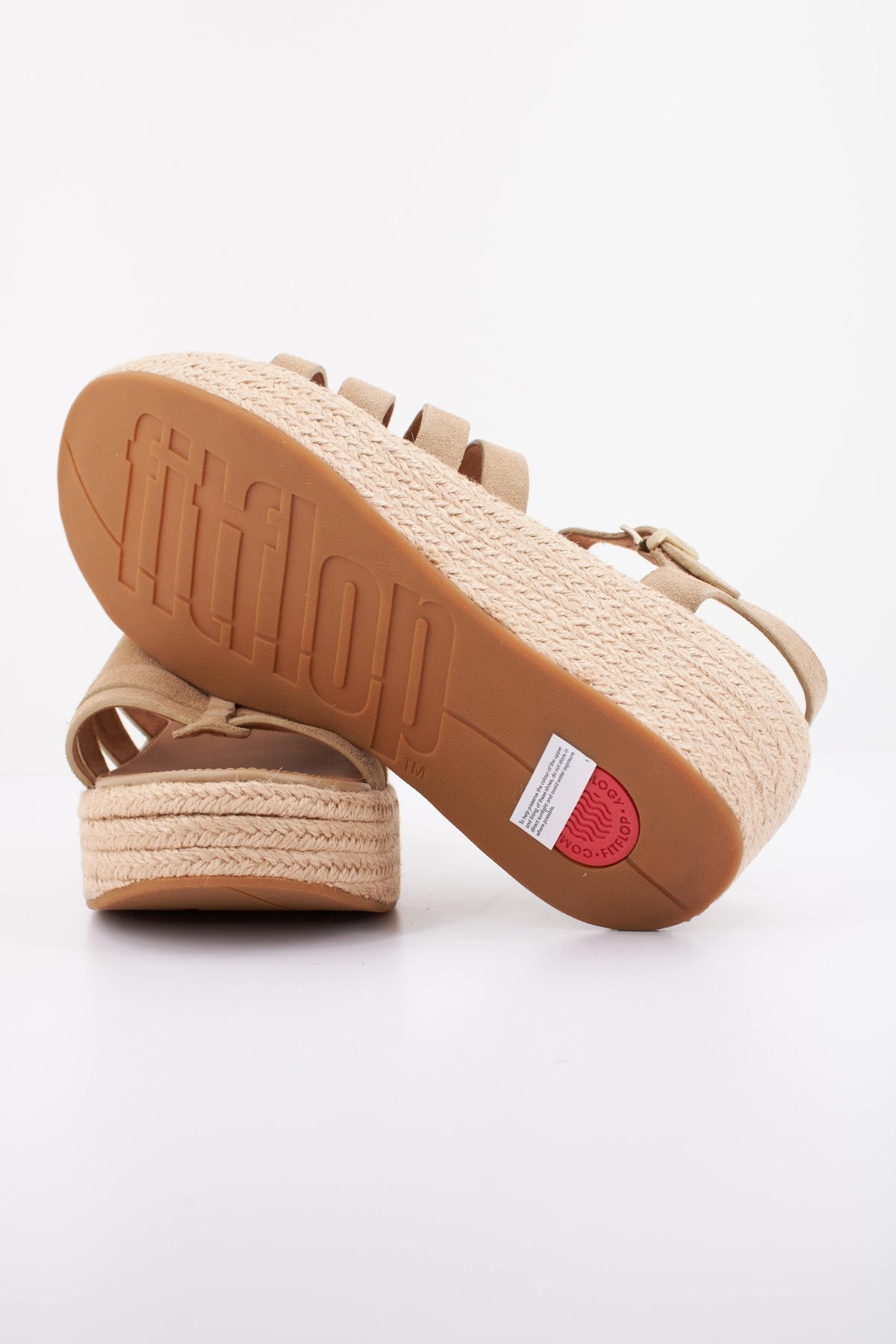 FITFLOP PLATFFORMS SUEDE FISHERMAN en color BEIS  (5)