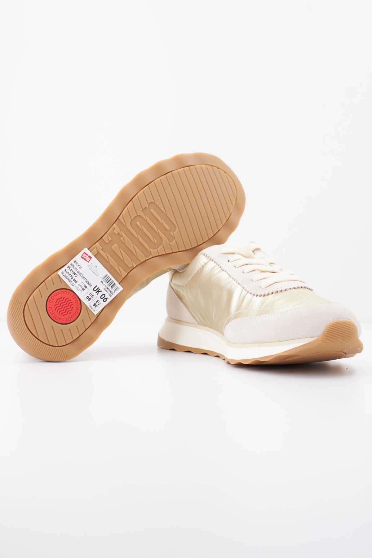FITFLOP AQ  en color PLATA  (5)