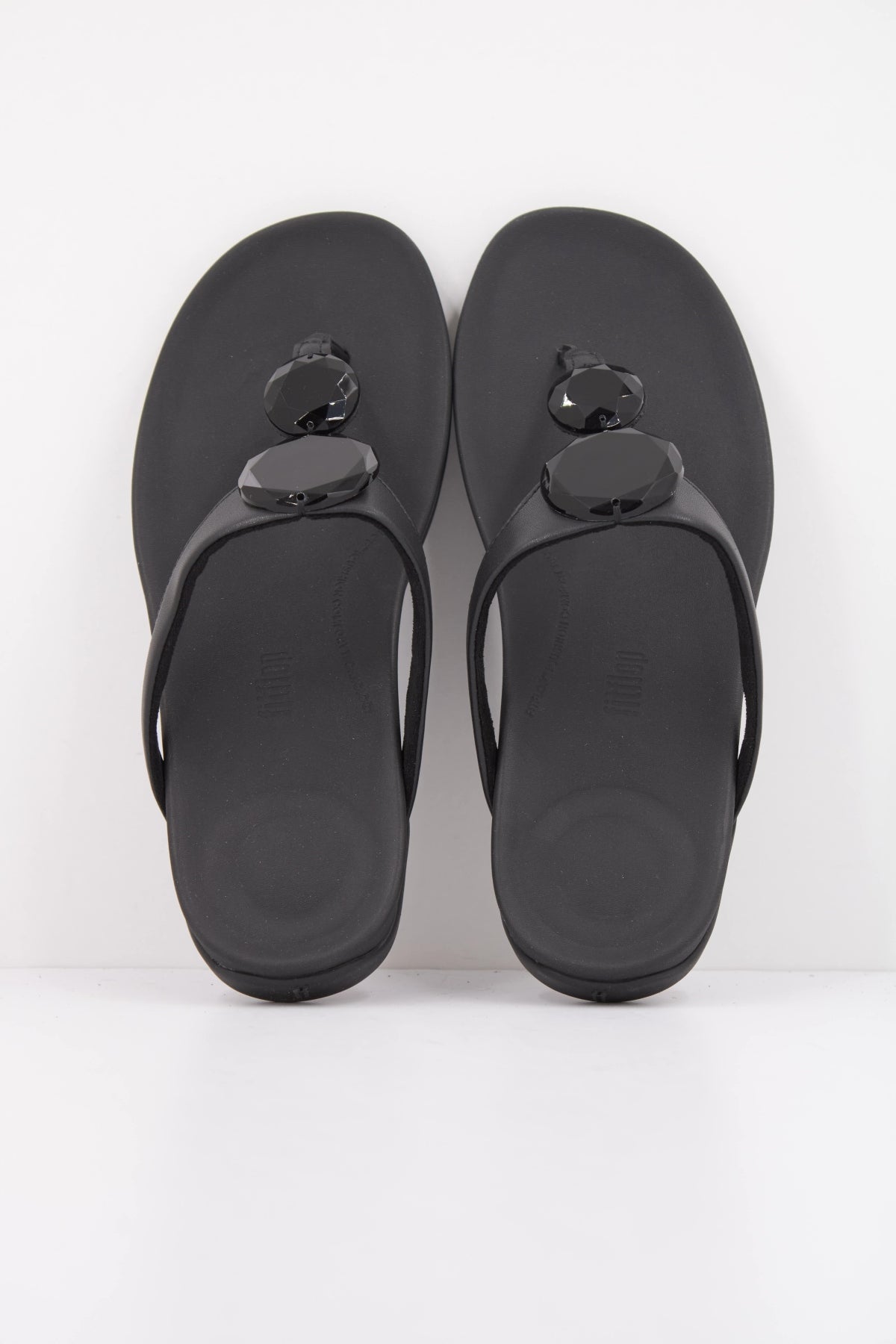 FITFLOP SANDALIA SOLAY GLOSSY DISC en color NEGRO  (3)
