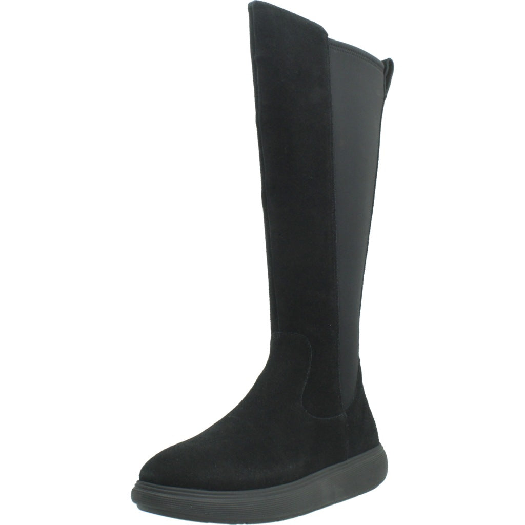 FITFLOP IQ-COMFF SUEDE HIGH BOOTS en color NEGRO  (1)