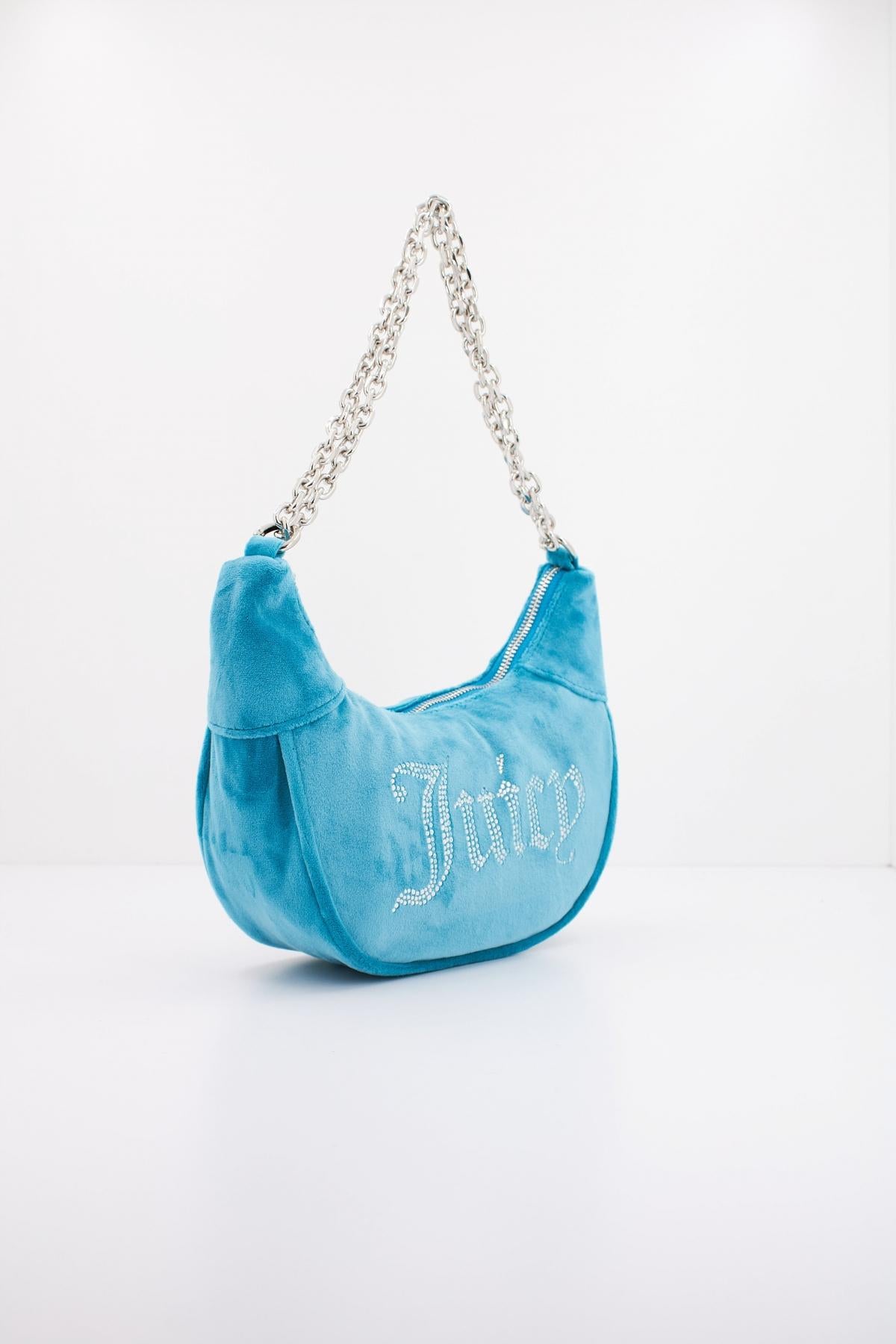 JUICY COUTURE KIMBERLY SMALL HOBO en color AZUL  (2)