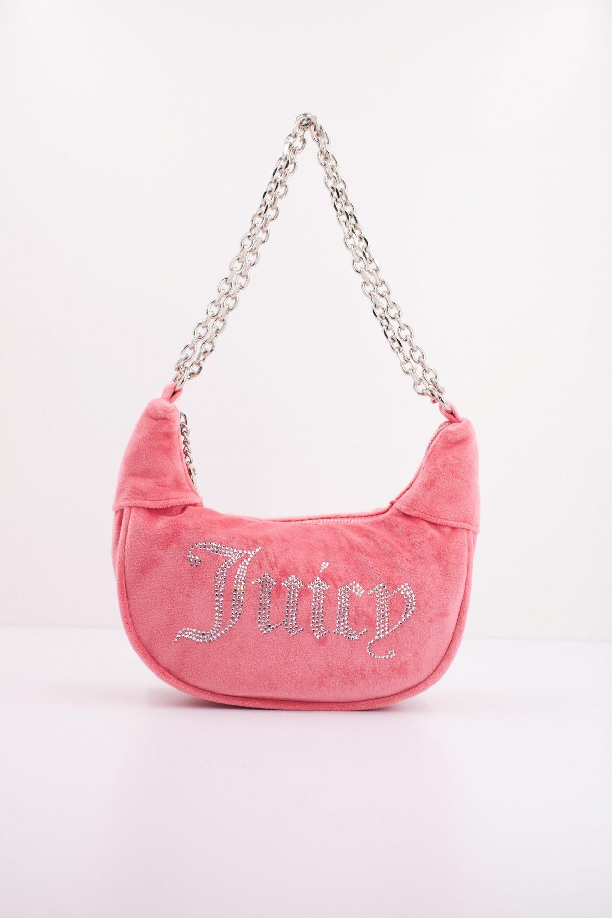 JUICY COUTURE KIMBERLY SMALL HOBO en color ROSA  (1)