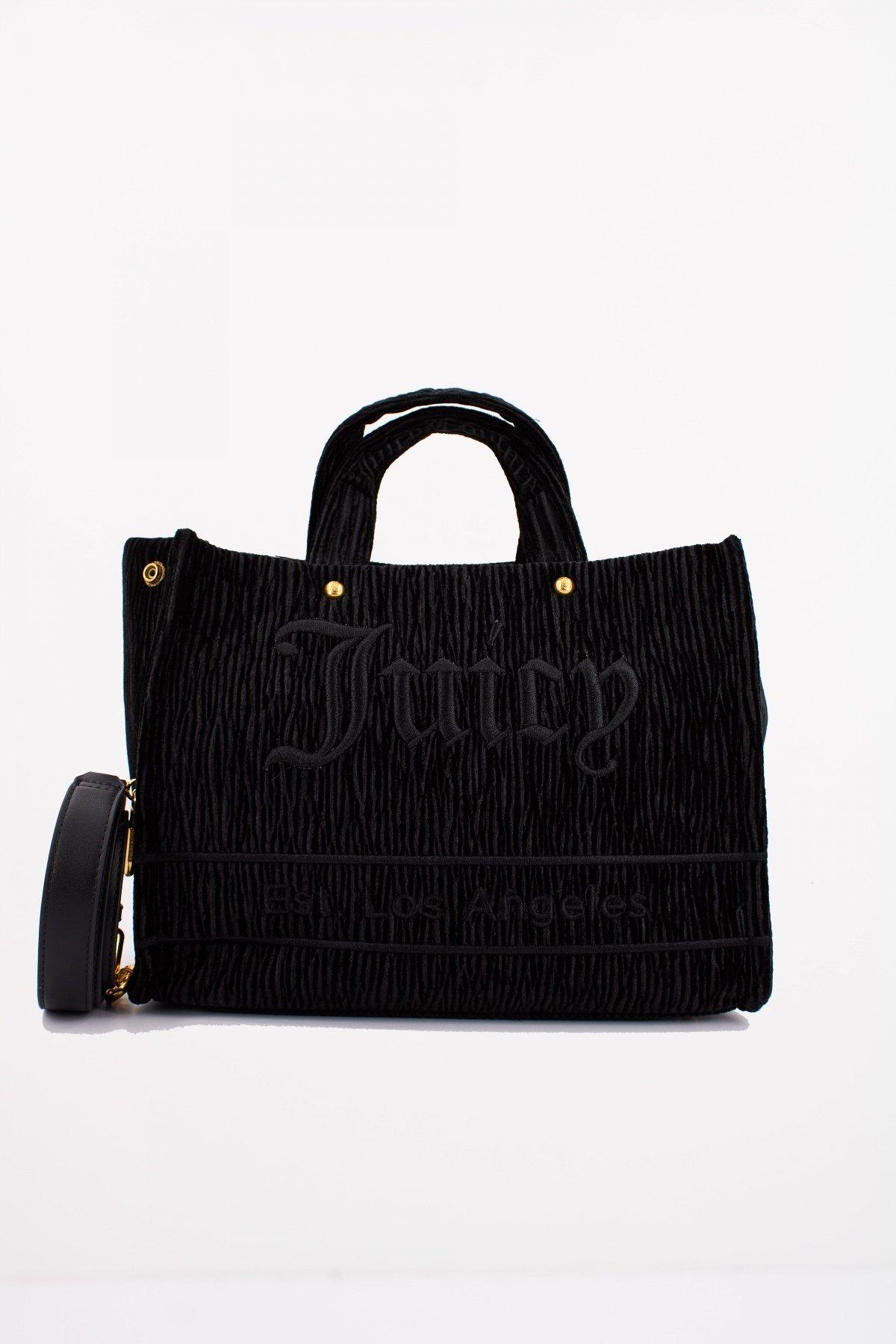 JUICY COUTURE IRIS CRINKLED VELVE en color NEGRO  (1)