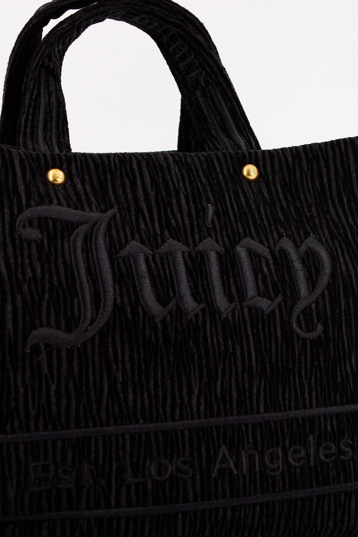 JUICY COUTURE IRIS CRINKLED VELVE en color NEGRO  (4)
