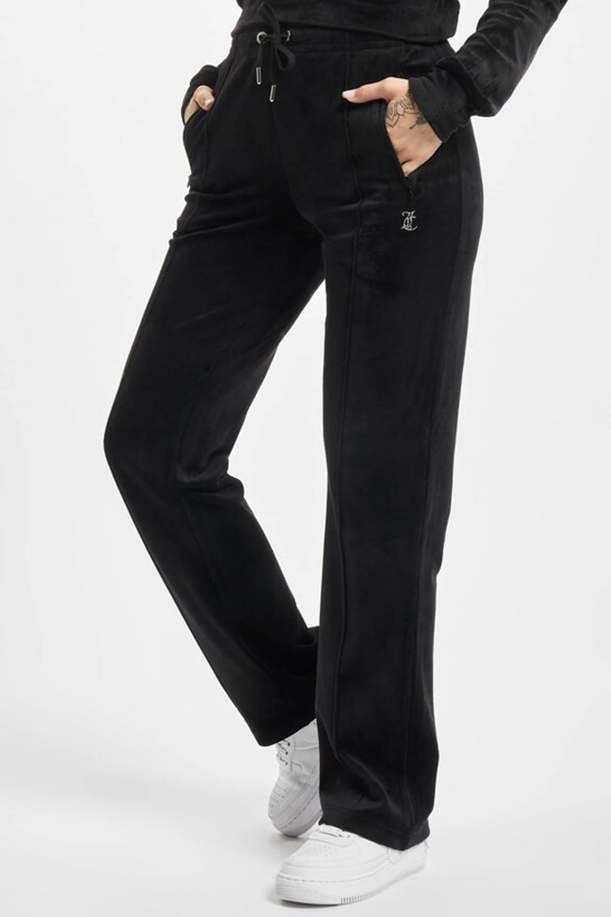 JUICY COUTURE TINA TRACKPANTS WIT en color NEGRO  (1)