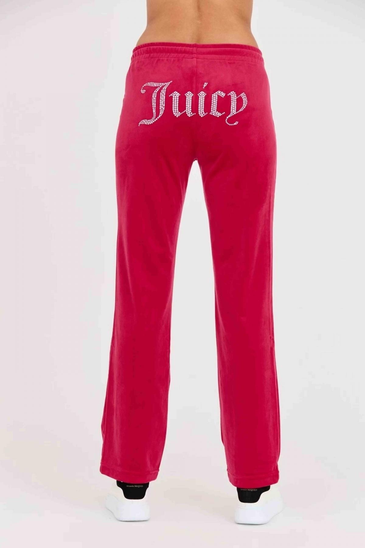 JUICY COUTURE TINA TRACKPANTS WIT en color ROSA  (2)