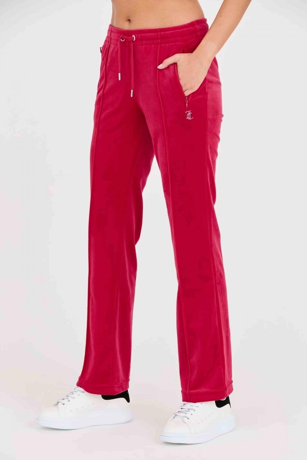 JUICY COUTURE TINA TRACKPANTS WIT en color ROSA  (3)