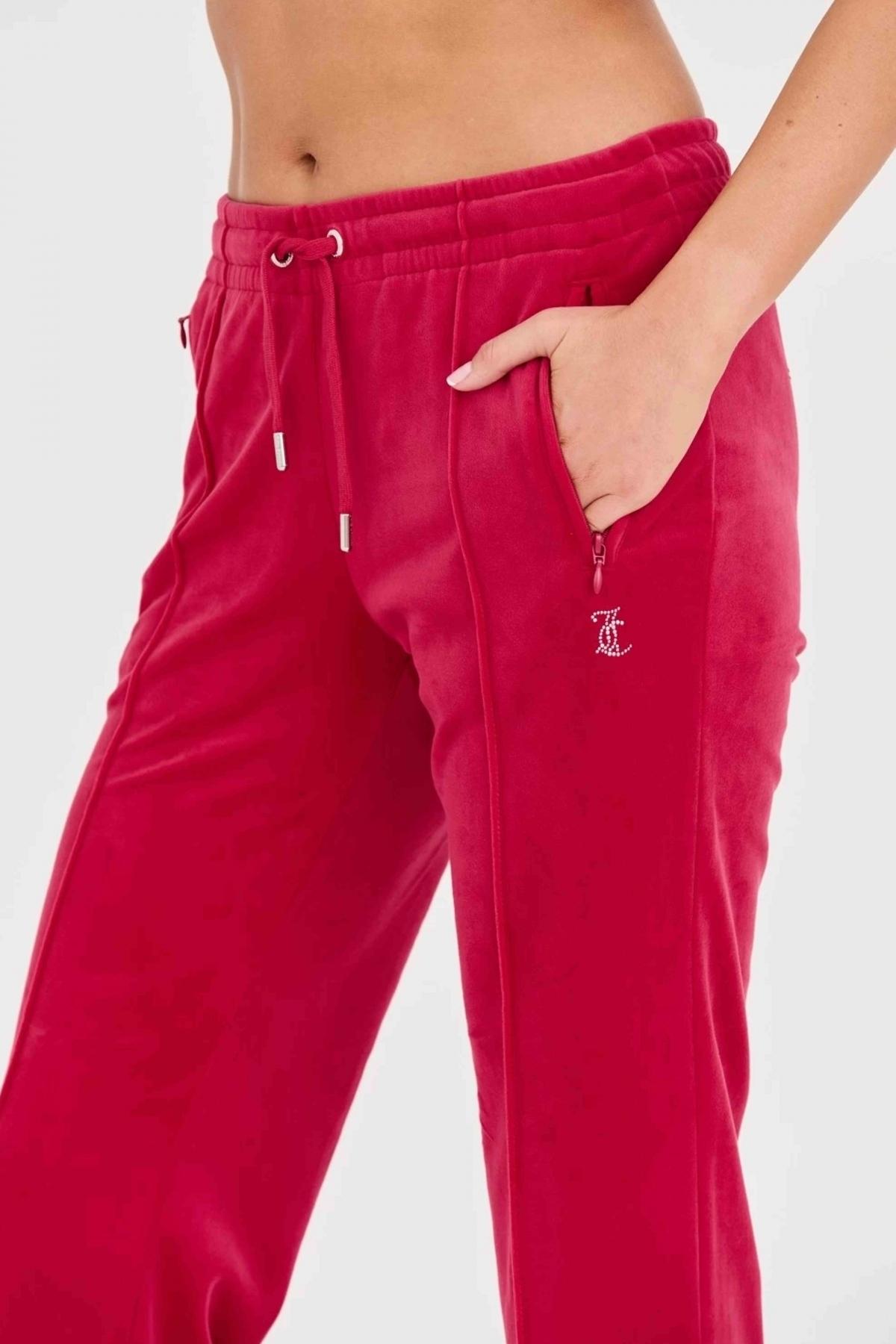 JUICY COUTURE TINA TRACKPANTS WIT en color ROSA  (4)
