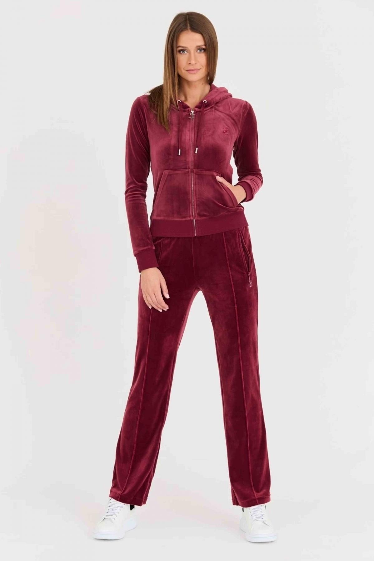 JUICY COUTURE TINA TRACKPANTS WIT en color ROJO  (4)