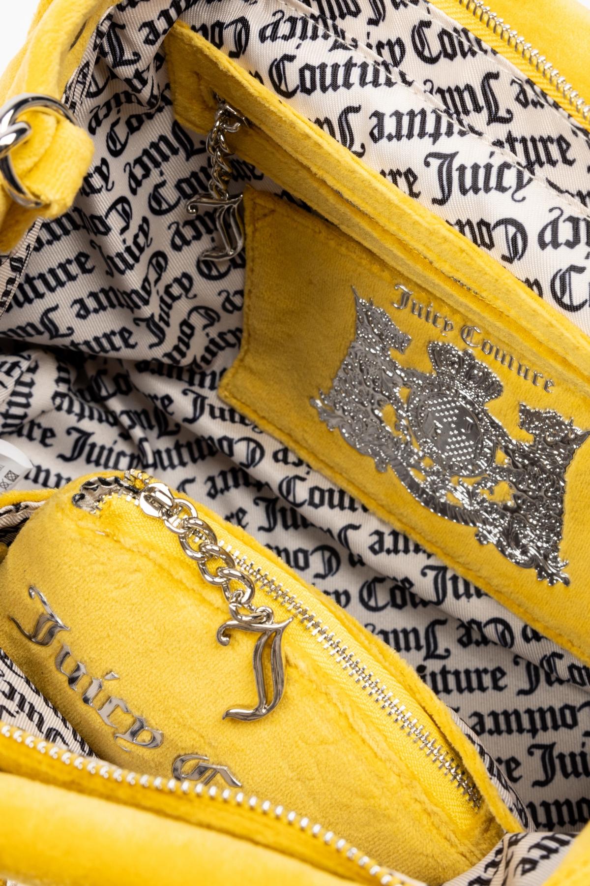 JUICY COUTURE IRIS PATCH VELVET M en color AMARILLO  (3)
