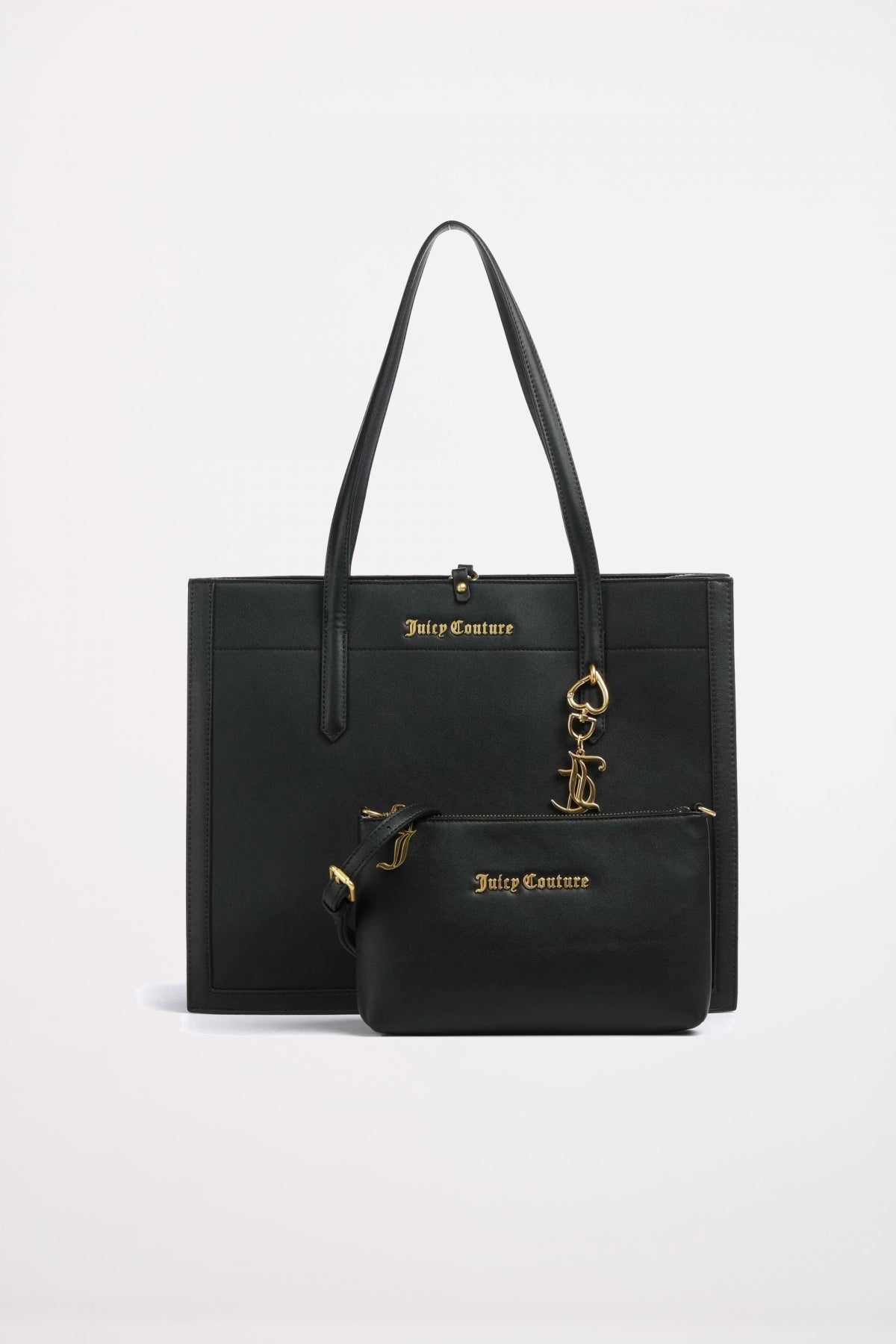 JUICY COUTURE LILY LARGE SHOPPING en color NEGRO  (2)