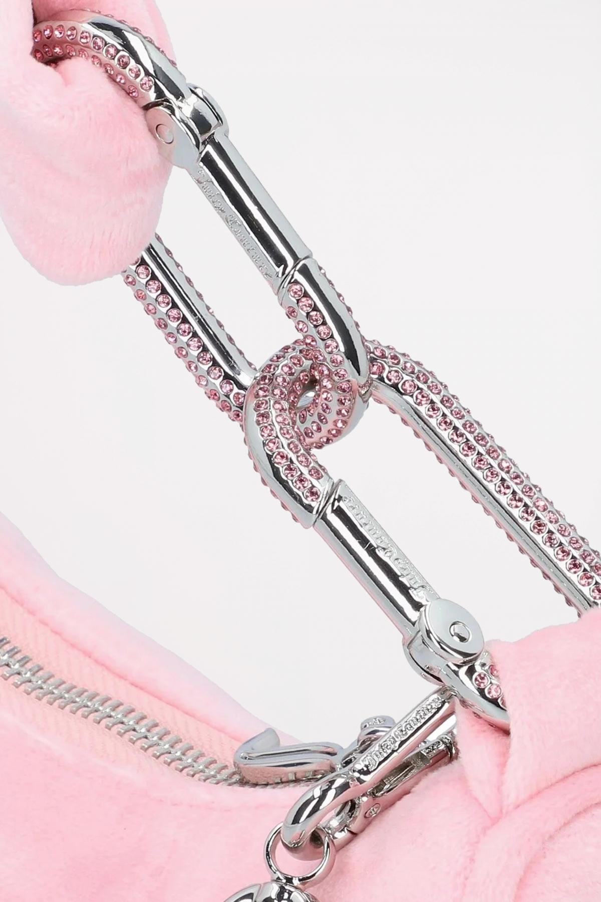 JUICY COUTURE BLOSSOM SMALL HOBO en color ROSA  (2)