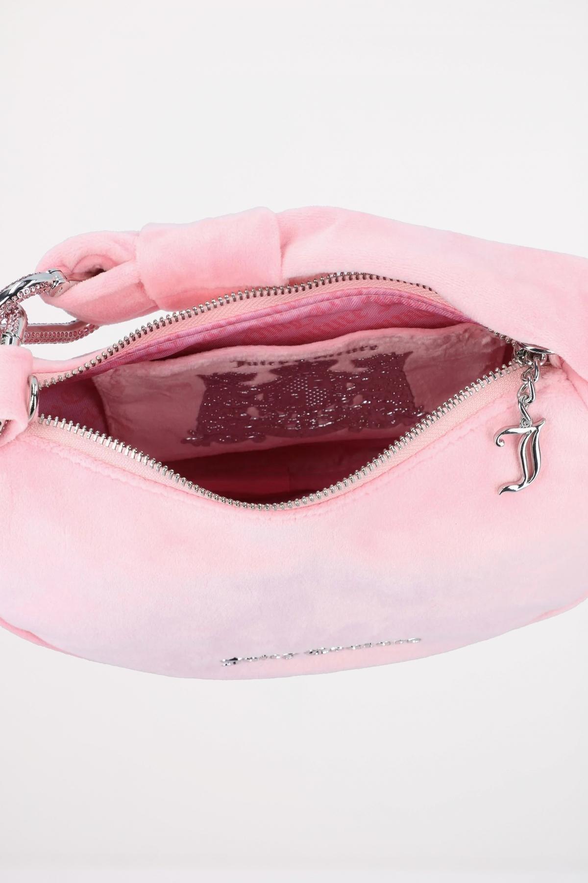 JUICY COUTURE BLOSSOM SMALL HOBO en color ROSA  (3)