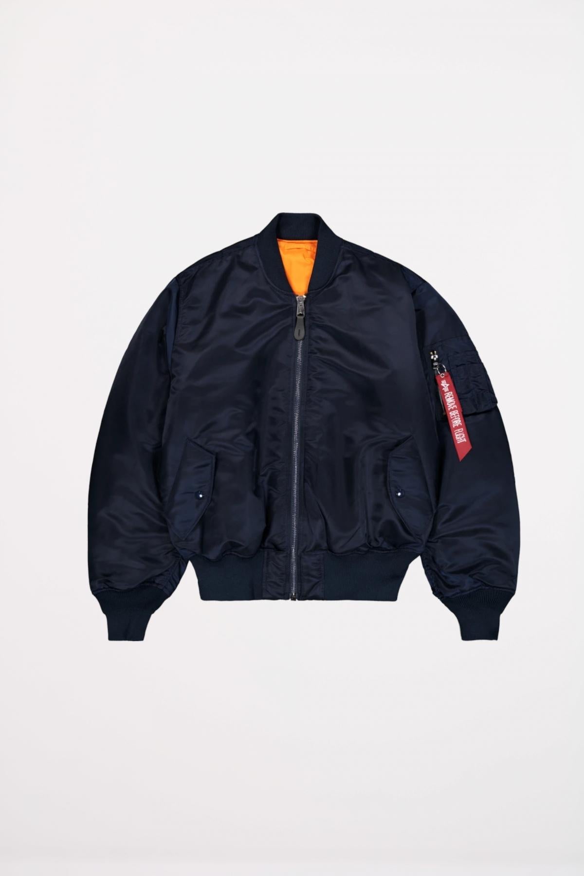 ALPHA INDUSTRIES MA- HERITAGE en color AZUL  (2)
