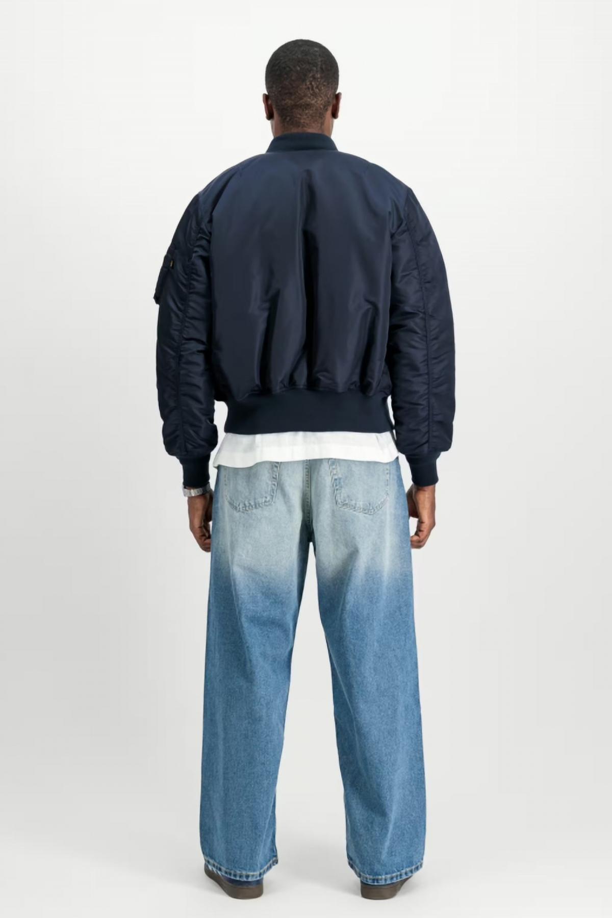 ALPHA INDUSTRIES MA- HERITAGE en color AZUL  (3)