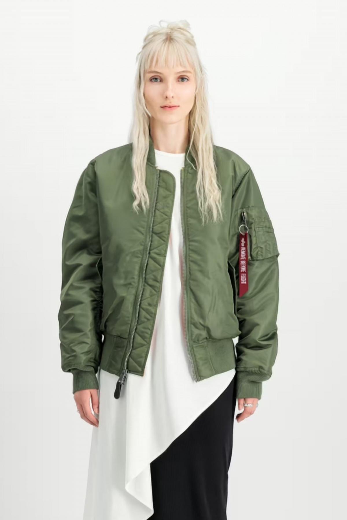 ALPHA INDUSTRIES MA- HERITAGE en color VERDE  (1)