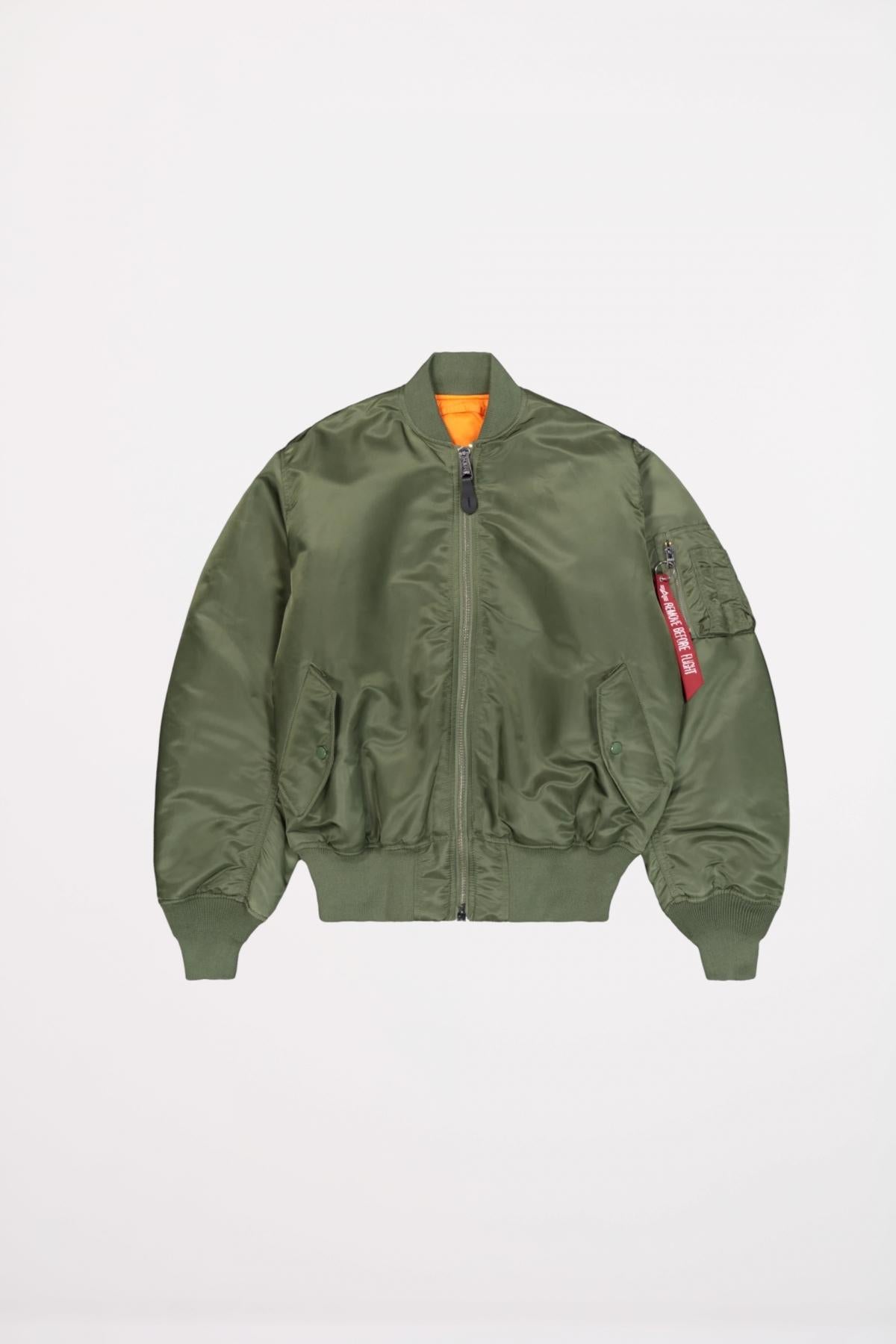 ALPHA INDUSTRIES MA- HERITAGE en color VERDE  (2)