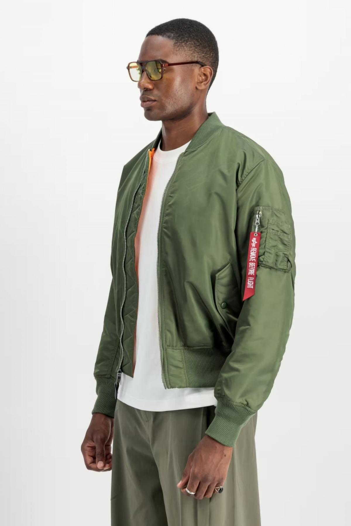 ALPHA INDUSTRIES MA- HERITAGE en color VERDE  (4)