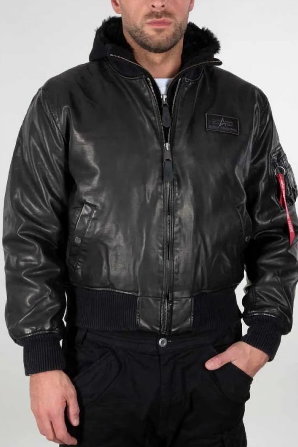 ALPHA INDUSTRIES MA- D-TEC FL en color NEGRO  (1)