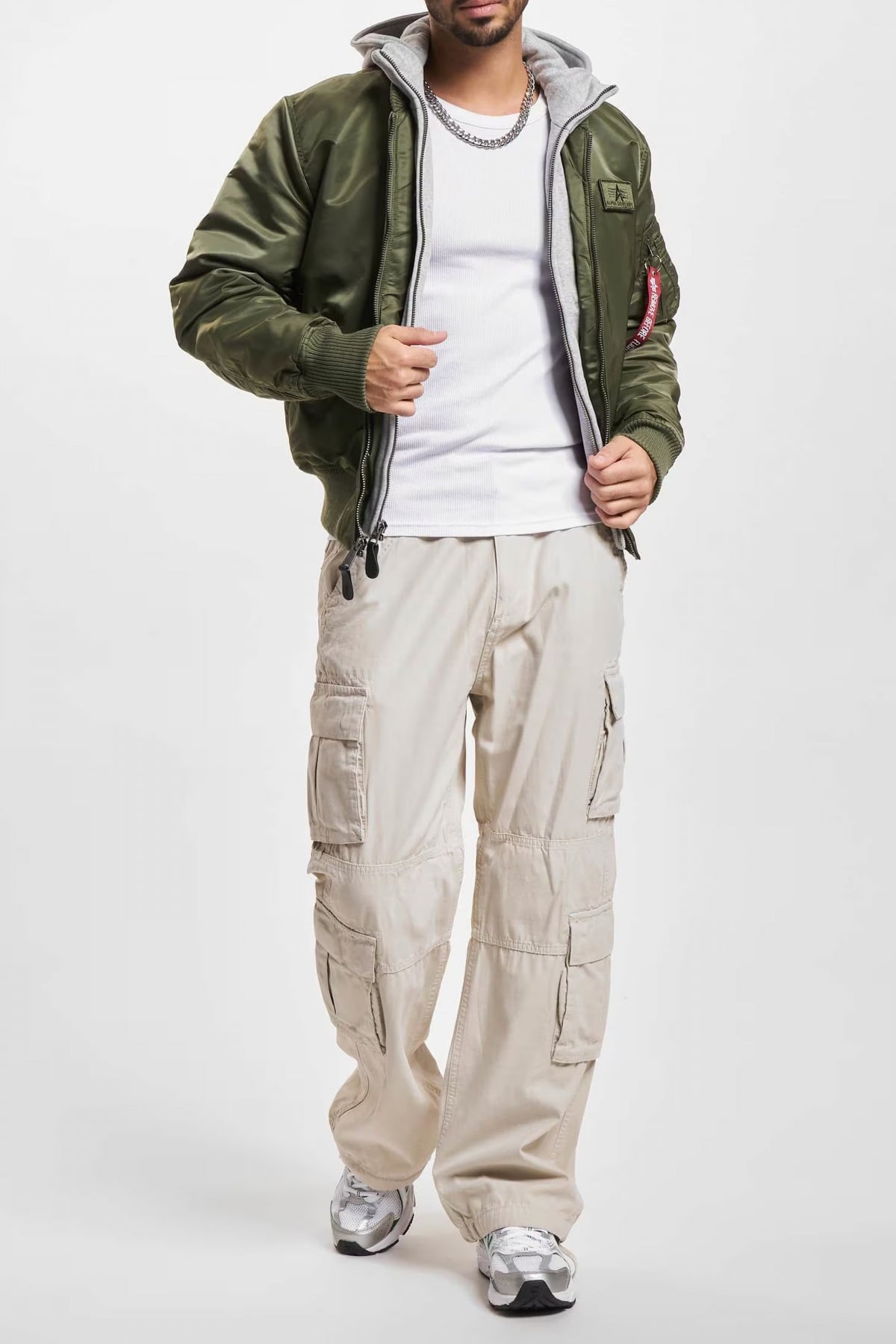 ALPHA INDUSTRIES MA- D-TEC en color VERDE  (4)