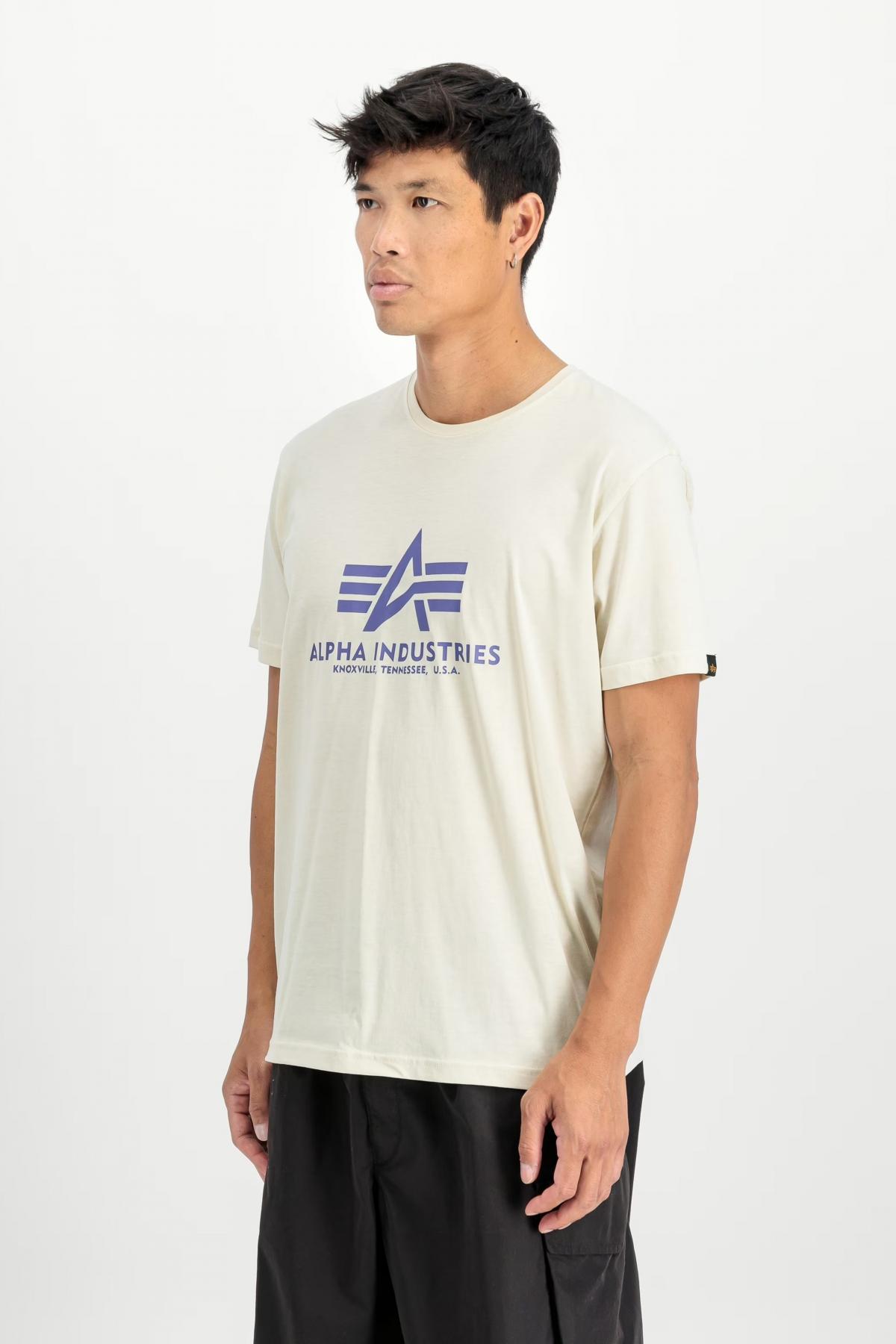 ALPHA INDUSTRIES  T-SHIRT en color BEIS  (4)