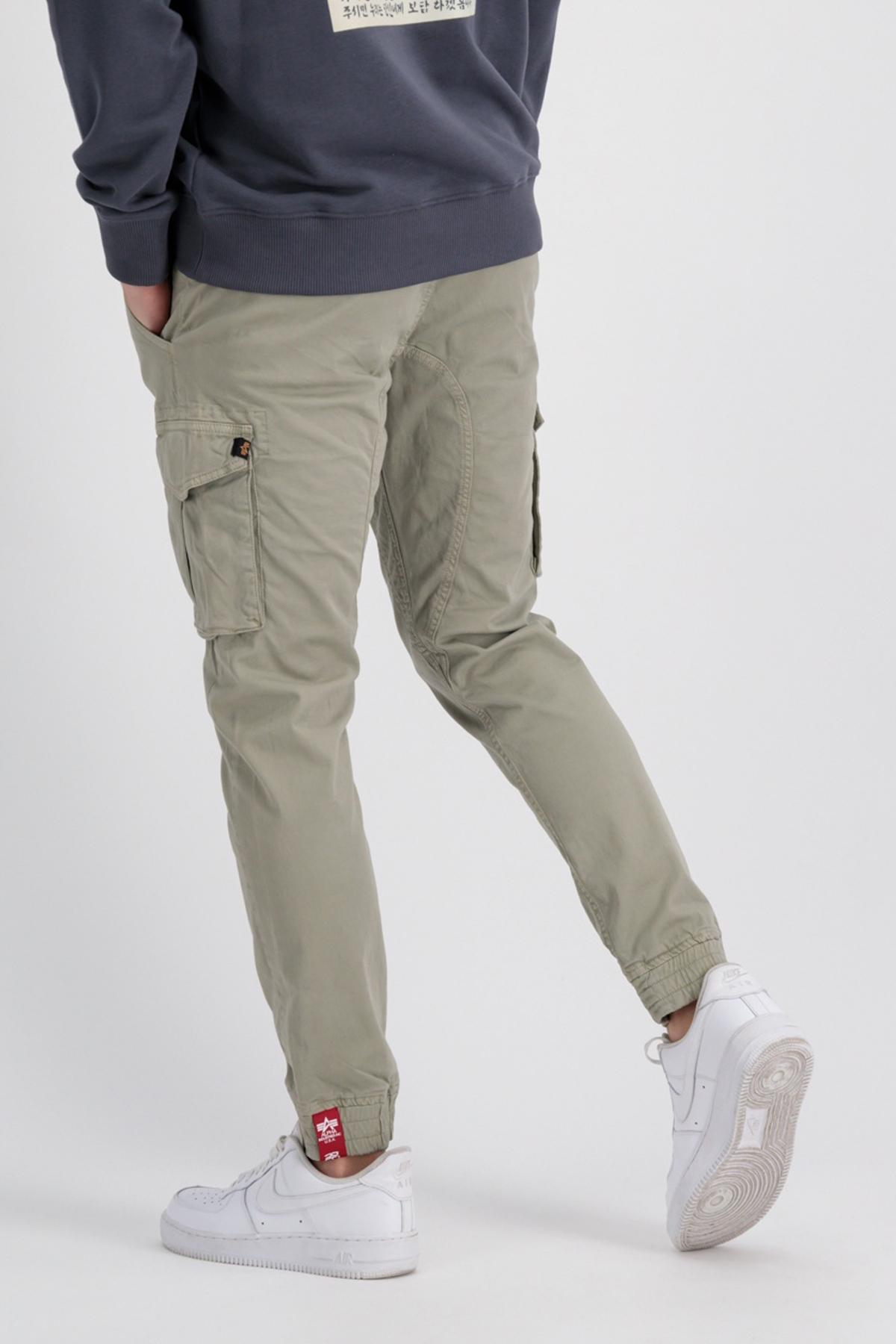 ALPHA INDUSTRIES COTTON TWIST JOGGER en color MARRON CLARO  (3)