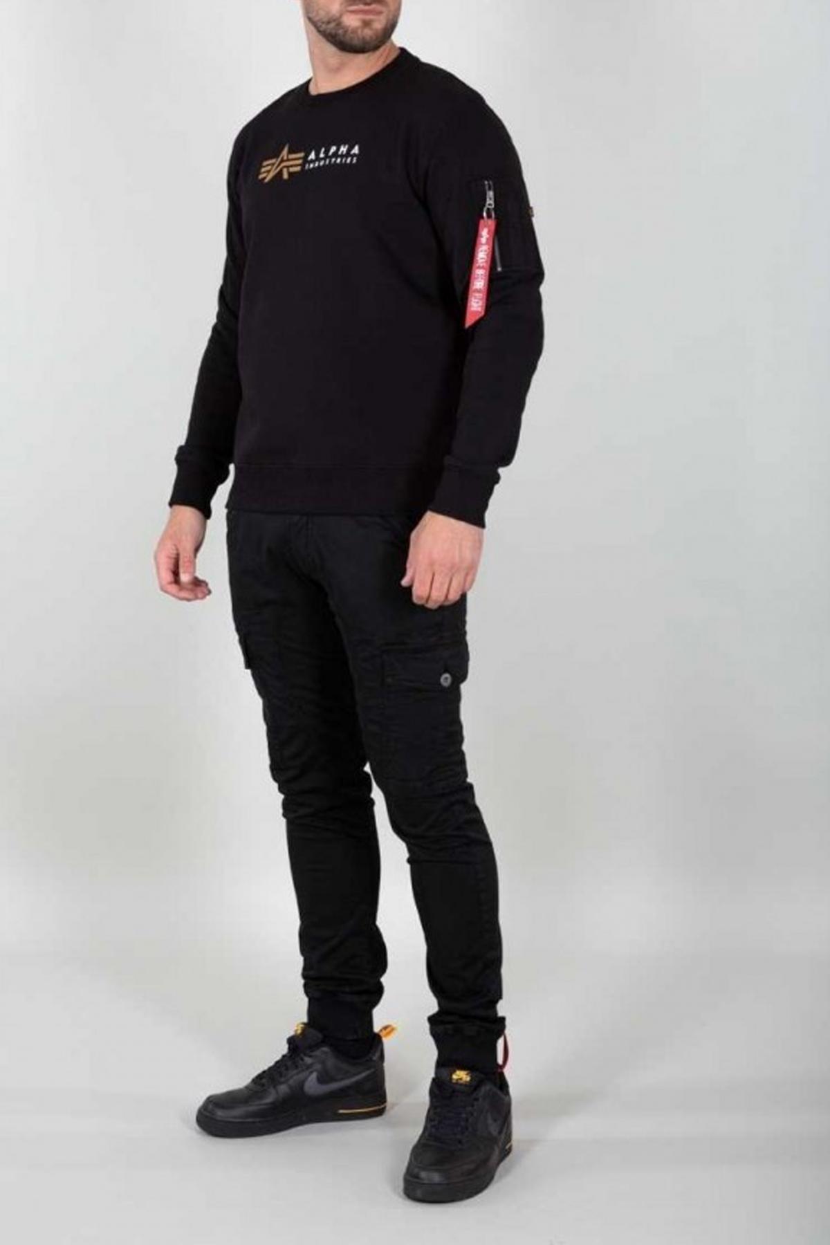 ALPHA INDUSTRIES ALPHA JUMPER en color NEGRO  (4)