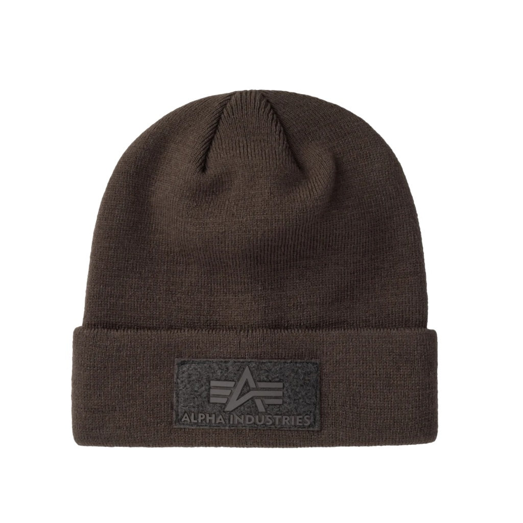 ALPHA INDUSTRIES VLC BEANIE en color MARRON  (4)