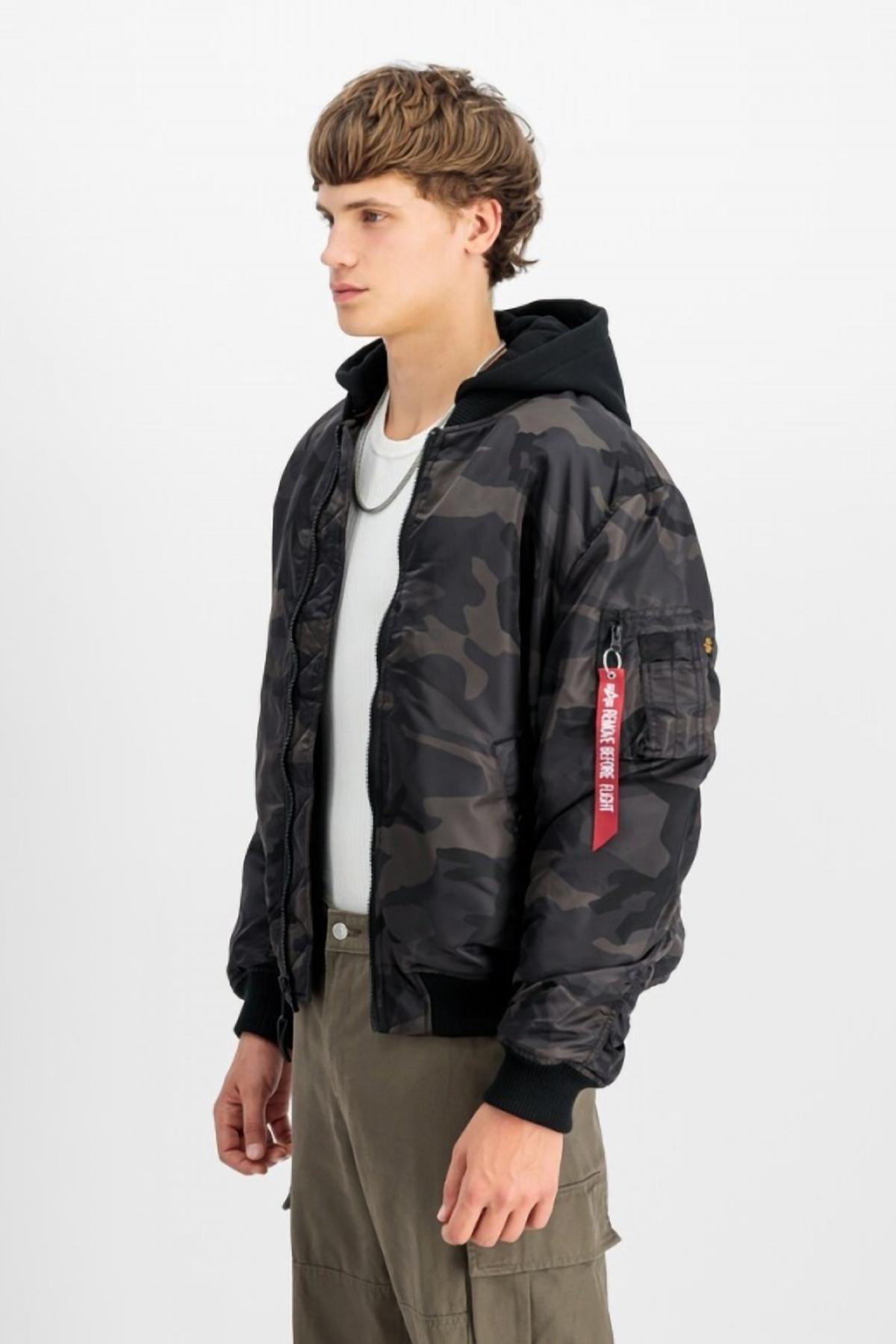 ALPHA INDUSTRIES MA- ZH en color NEGRO  (3)